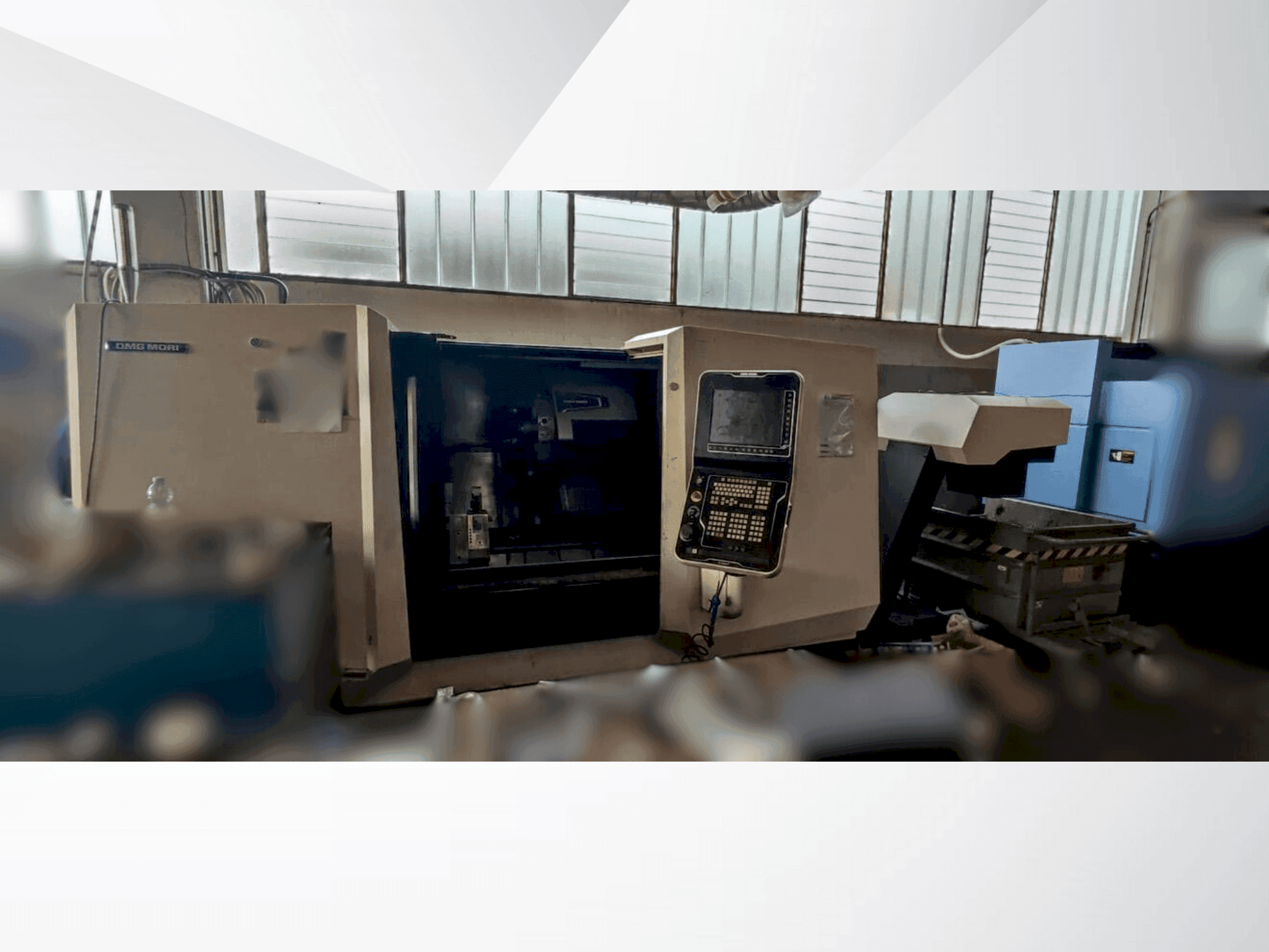 Mašīnas DMG MORI CLX 550 pretskats