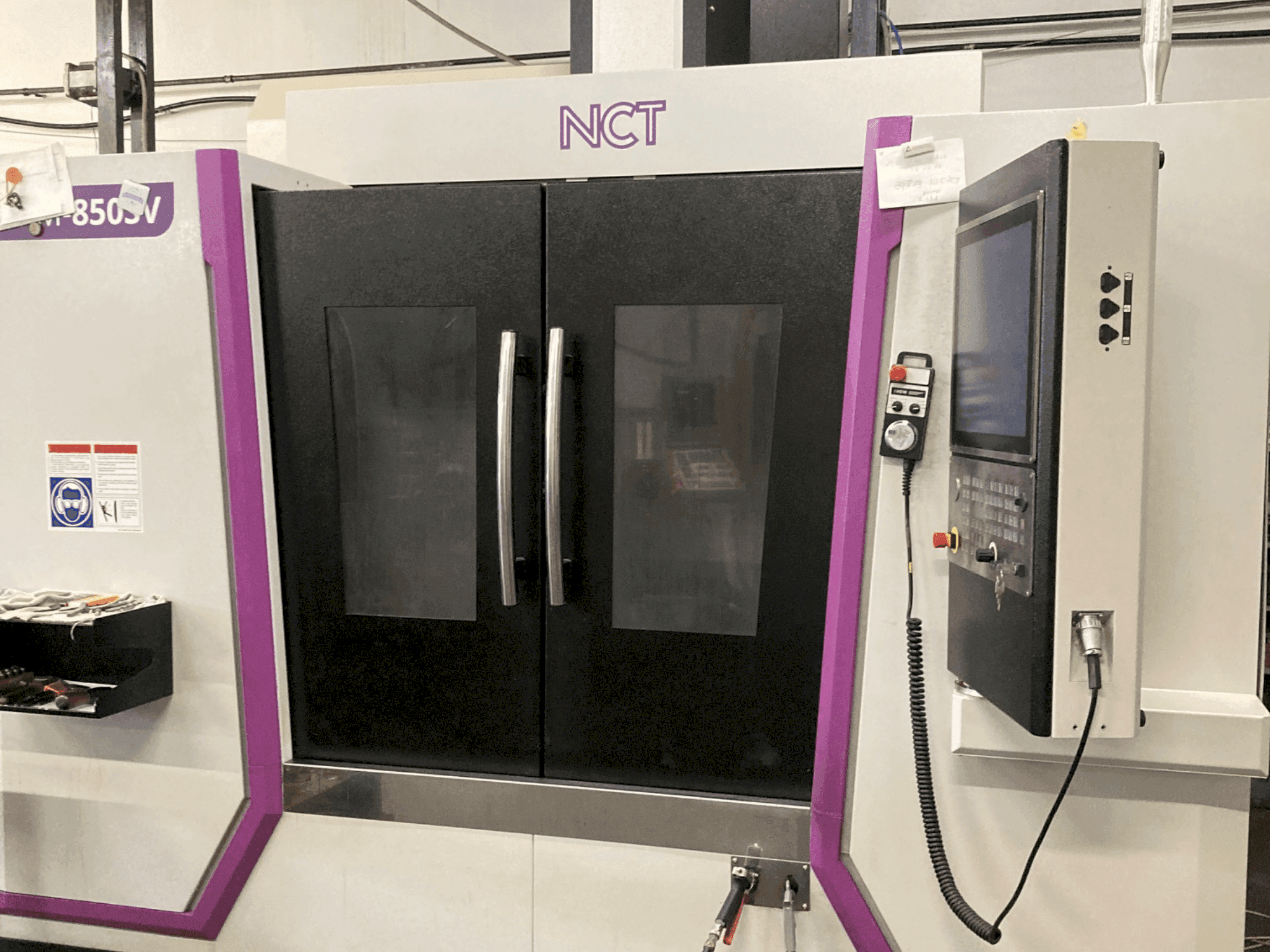 Mašīnas NCT MM-850SV pretskats