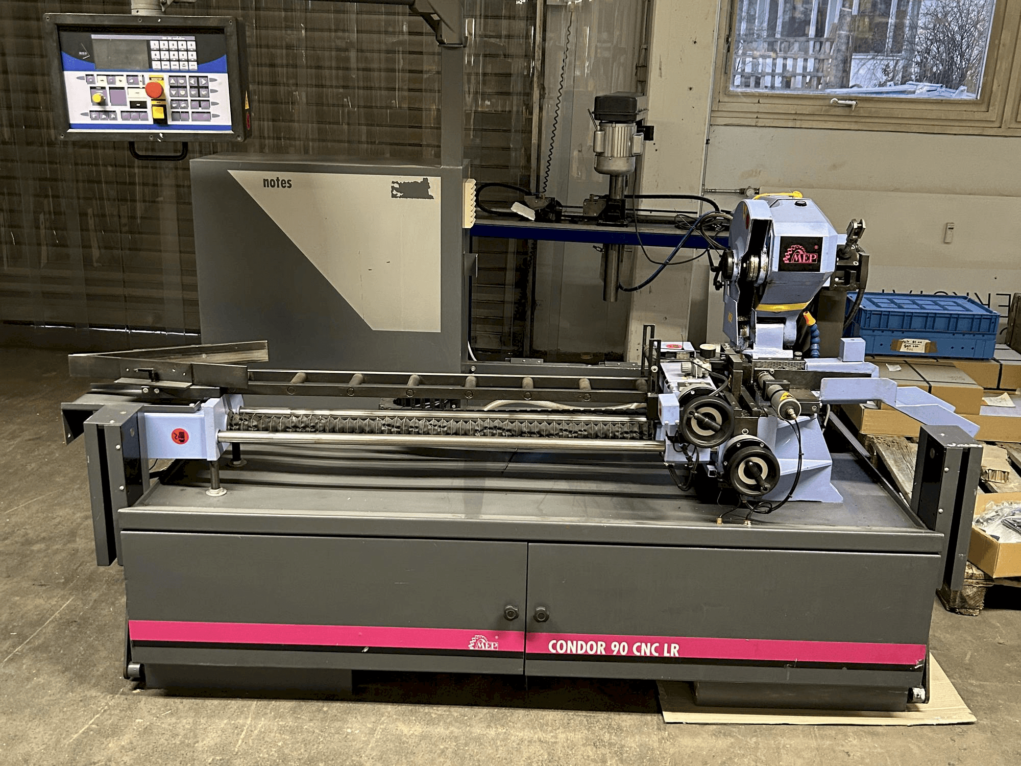 Mašīnas MEP Condor 90 CNC LR pretskats