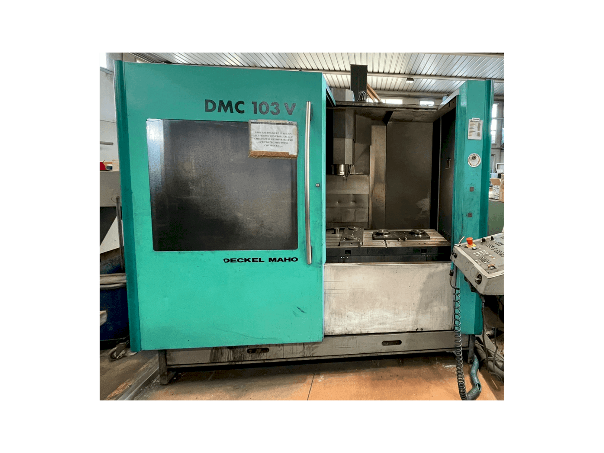 Mašīnas DECKEL MAHO DMC 103 pretskats