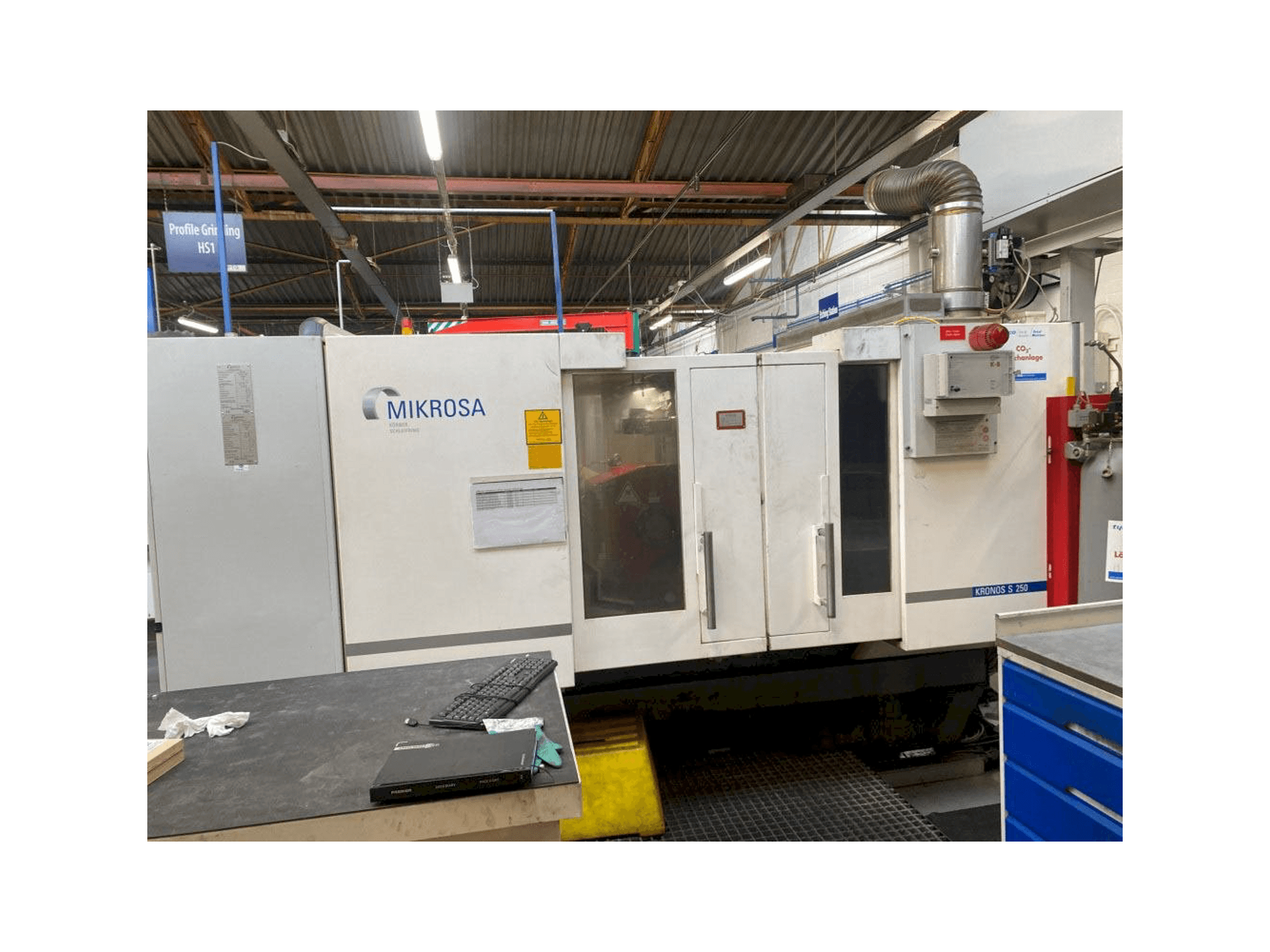 Mašīnas Schaudt Mikrosa Kronos S250 pretskats