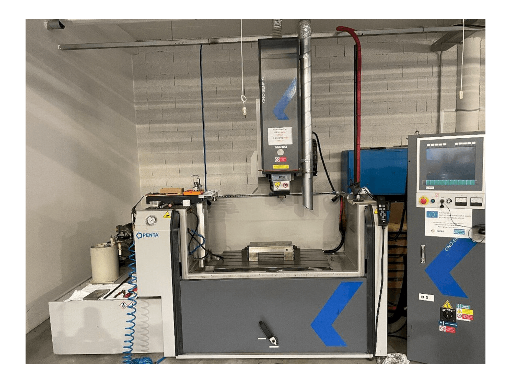 Mašīnas PENTA 650G CNC pretskats