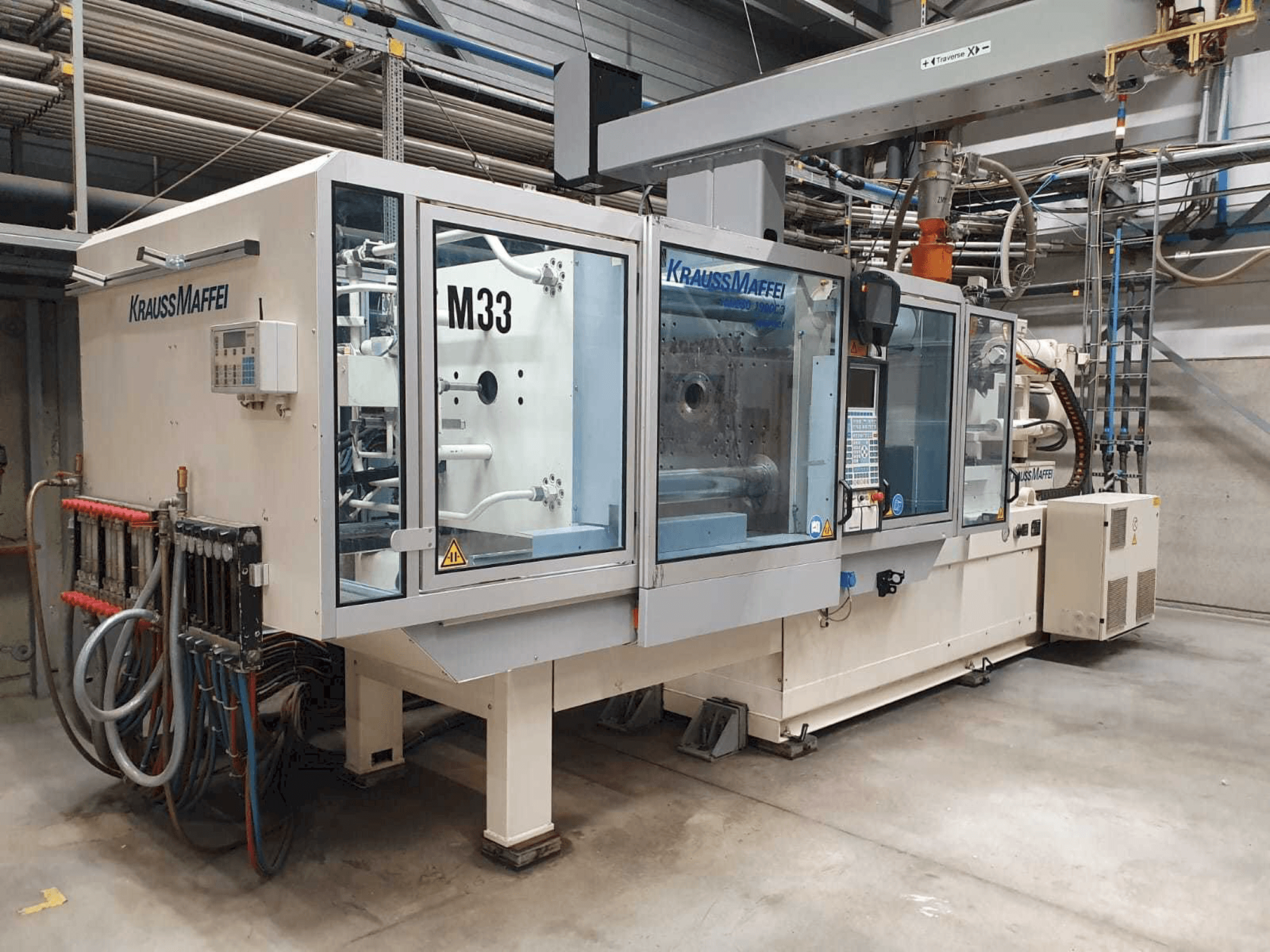 Mašīnas Krauss Maffei 280-1900 C3 pretskats