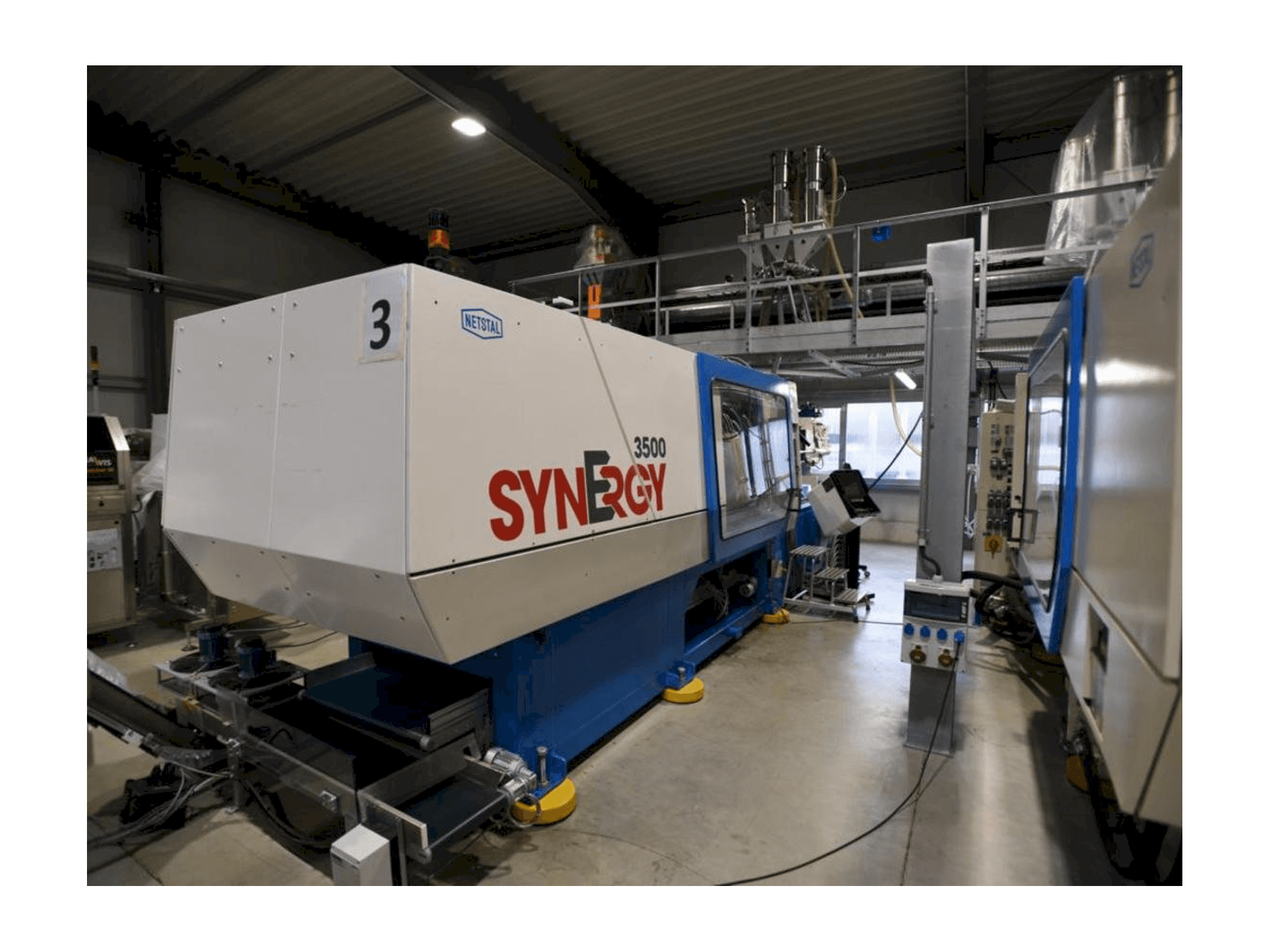 Mašīnas Netstal SynErgy 3500-2150 pretskats