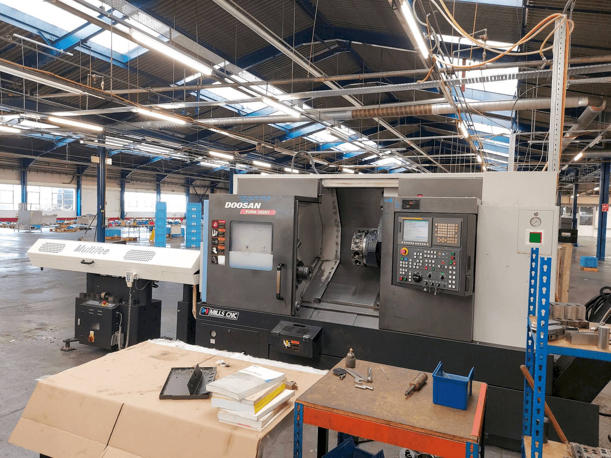 Mašīnas Doosan Puma 2600Y pretskats