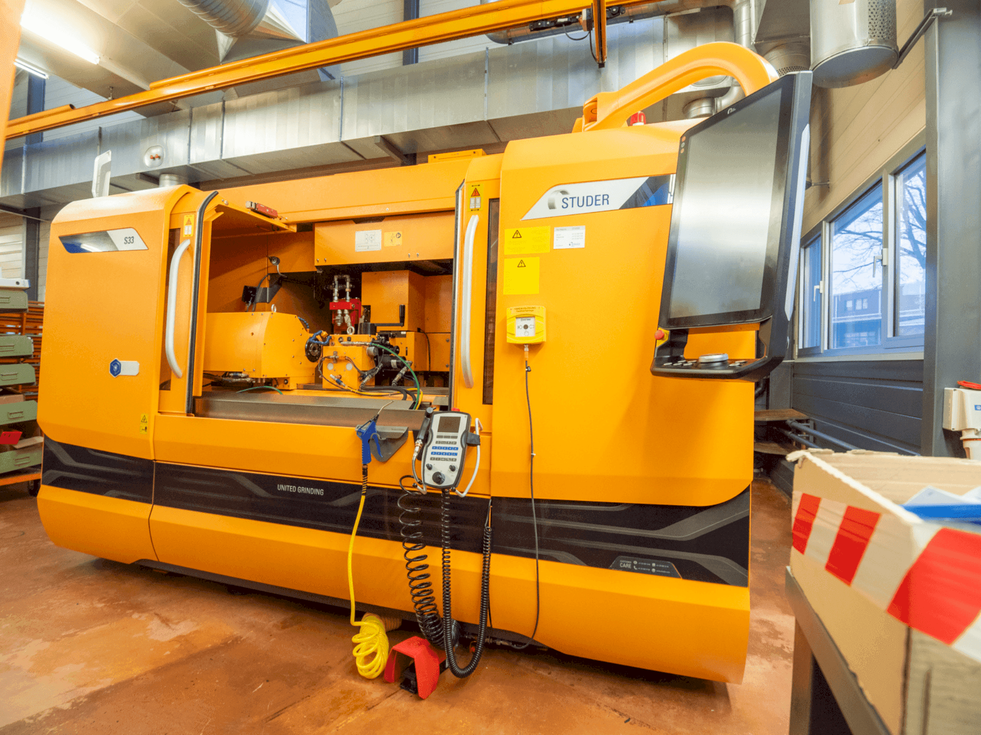 Mašīnas STUDER S33 pretskats