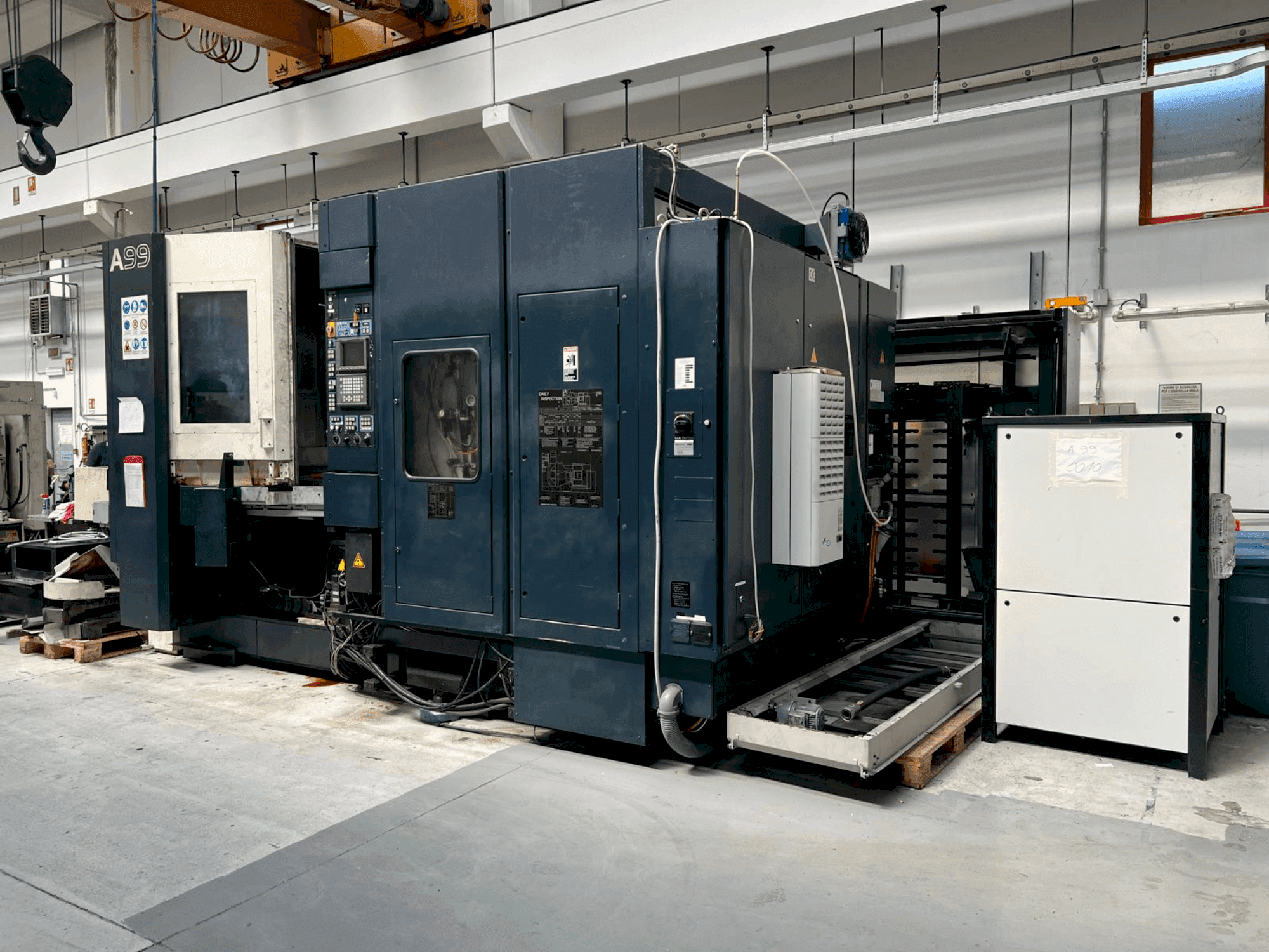 Mašīnas Makino A99-A132 pretskats