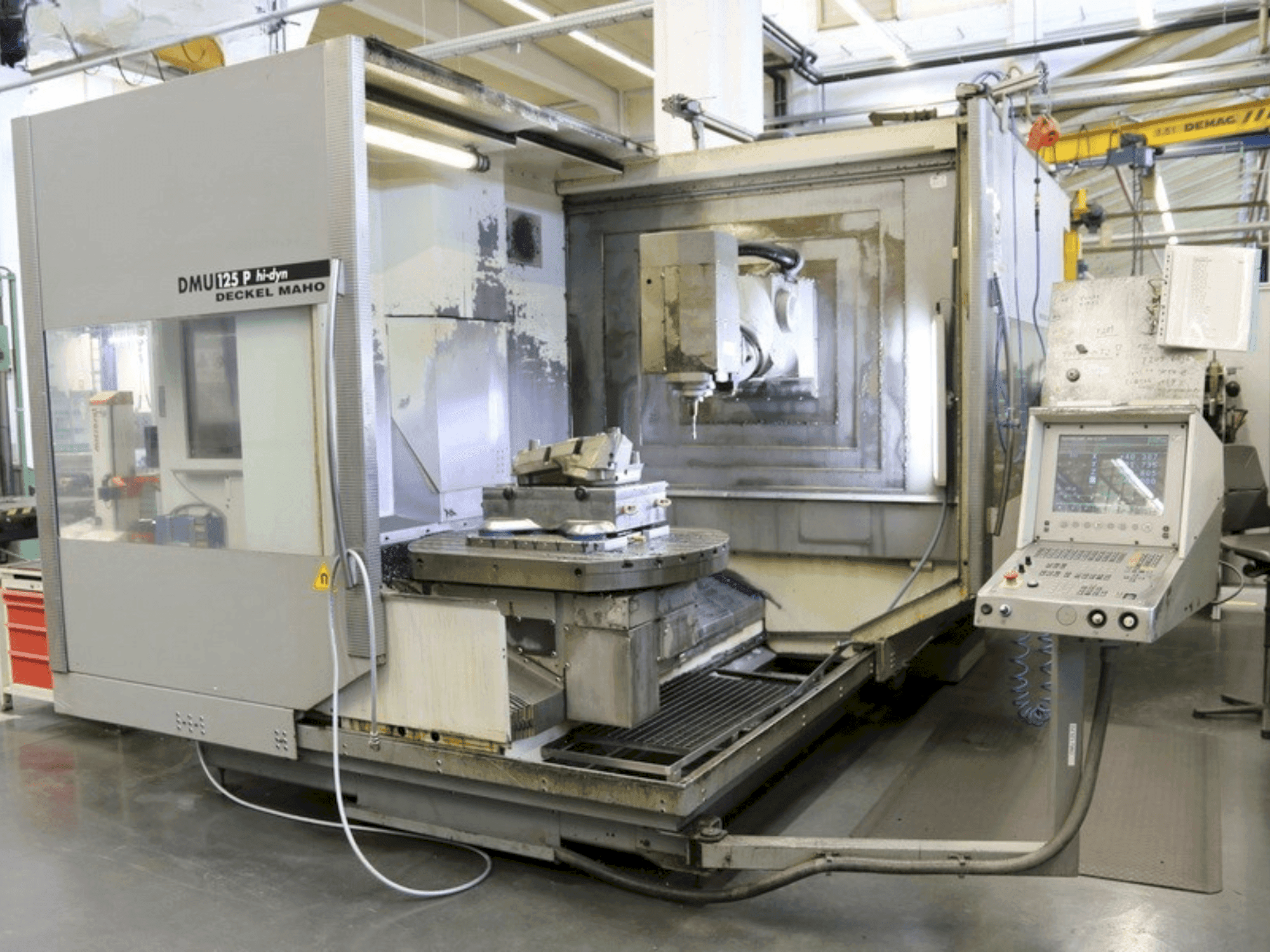 Mašīnas DECKEL MAHO DMU 125 P hi-dyn pretskats