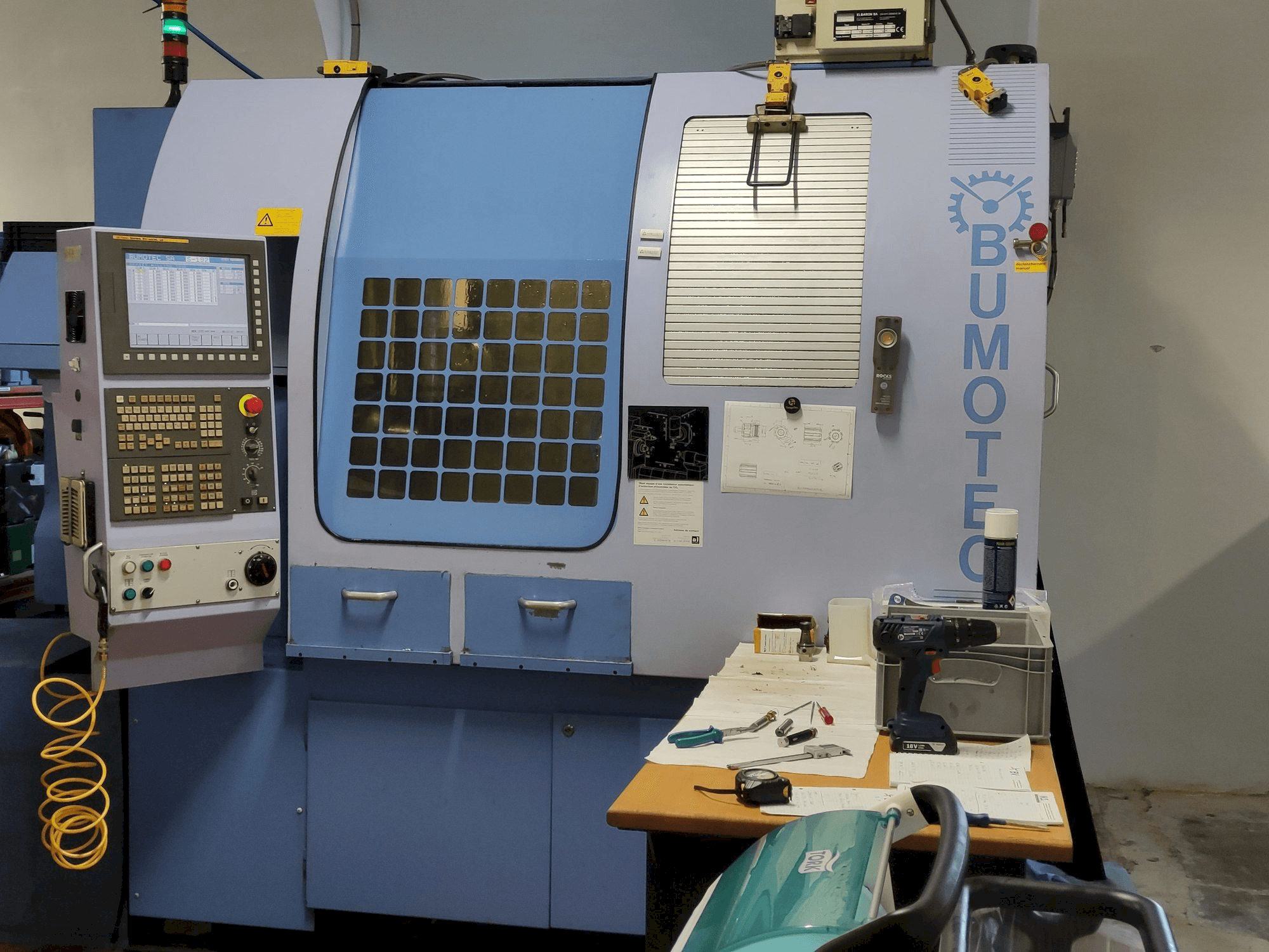 Mašīnas Bumotec S-192FT pretskats