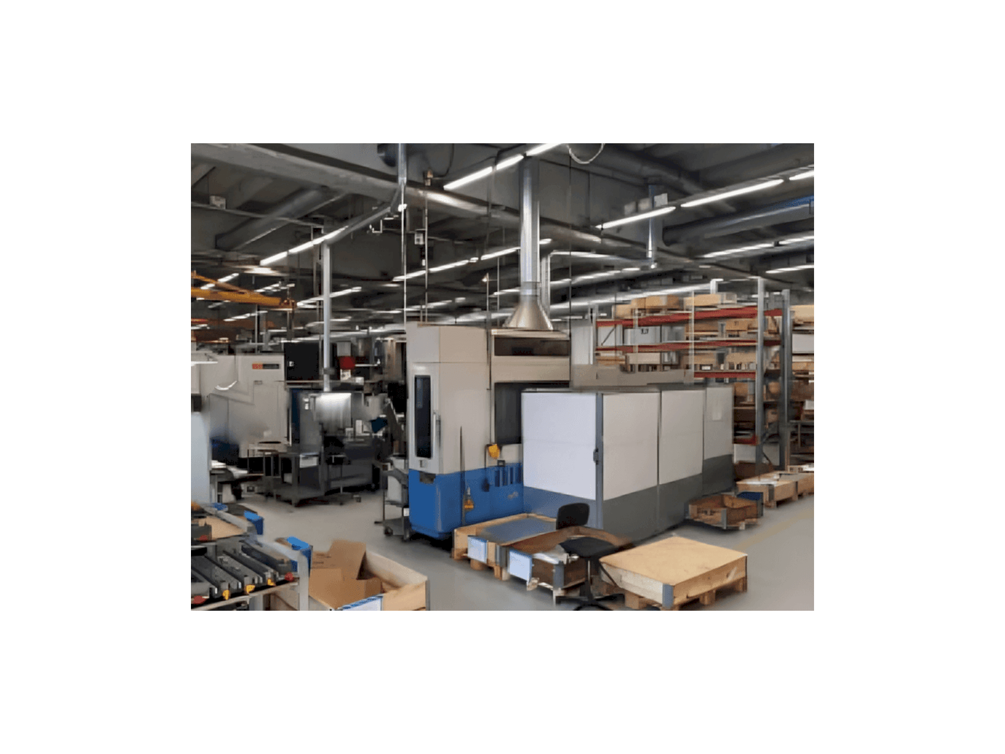 Mašīnas Mazak H-500 pretskats