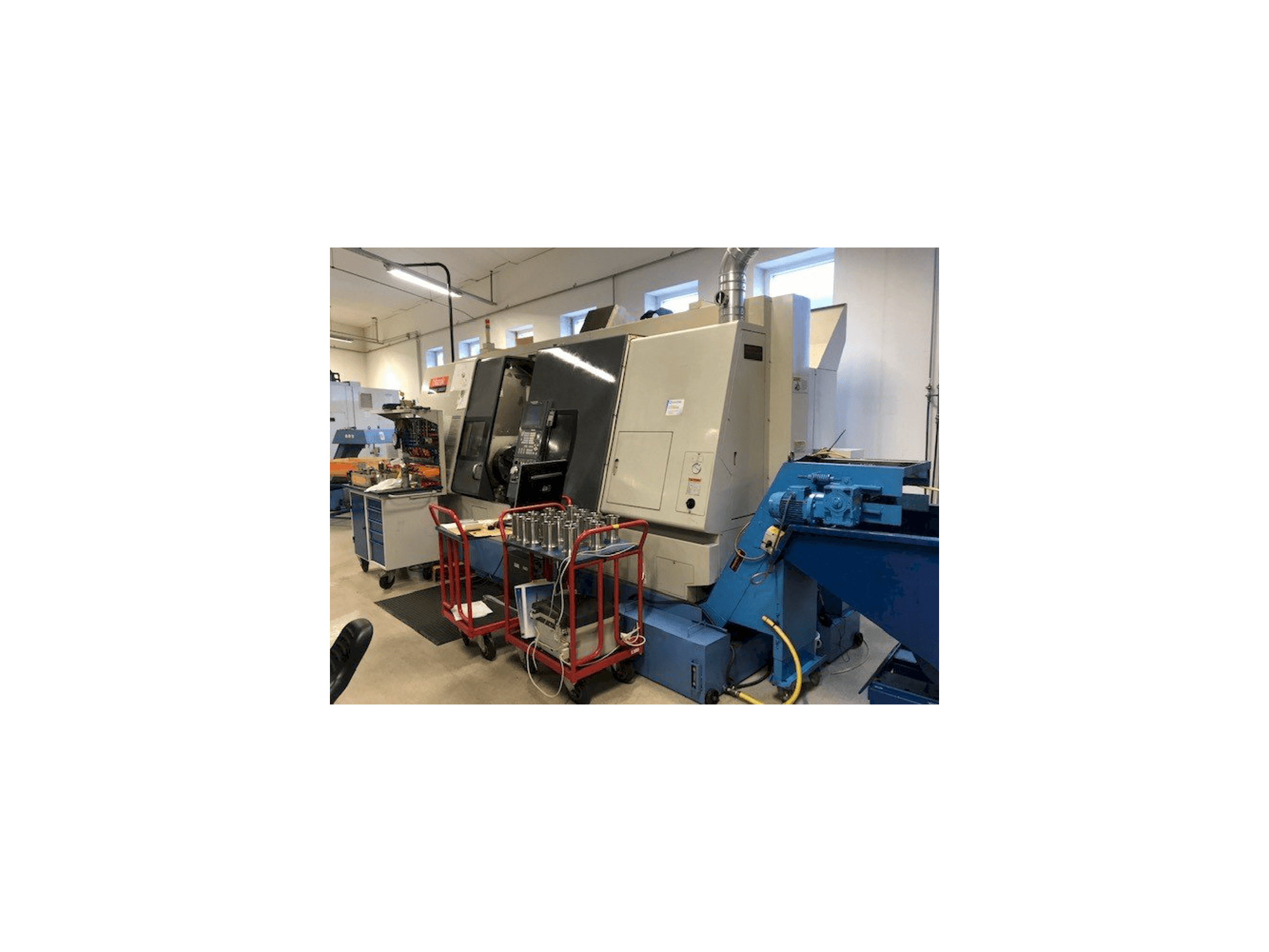 Mašīnas Mazak Integrex 300SY pretskats