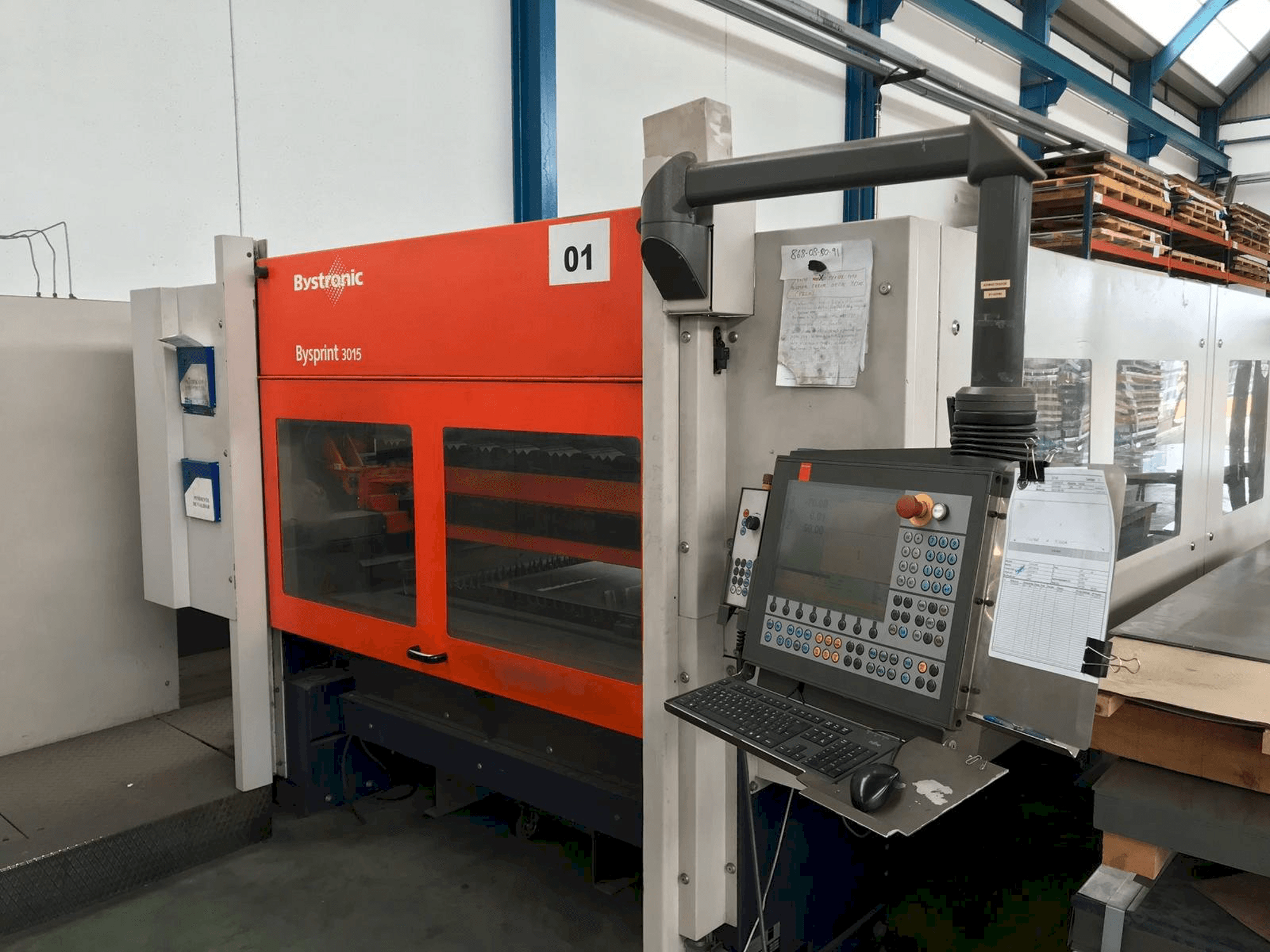 Mašīnas Bystronic Bysprint 3015 pretskats