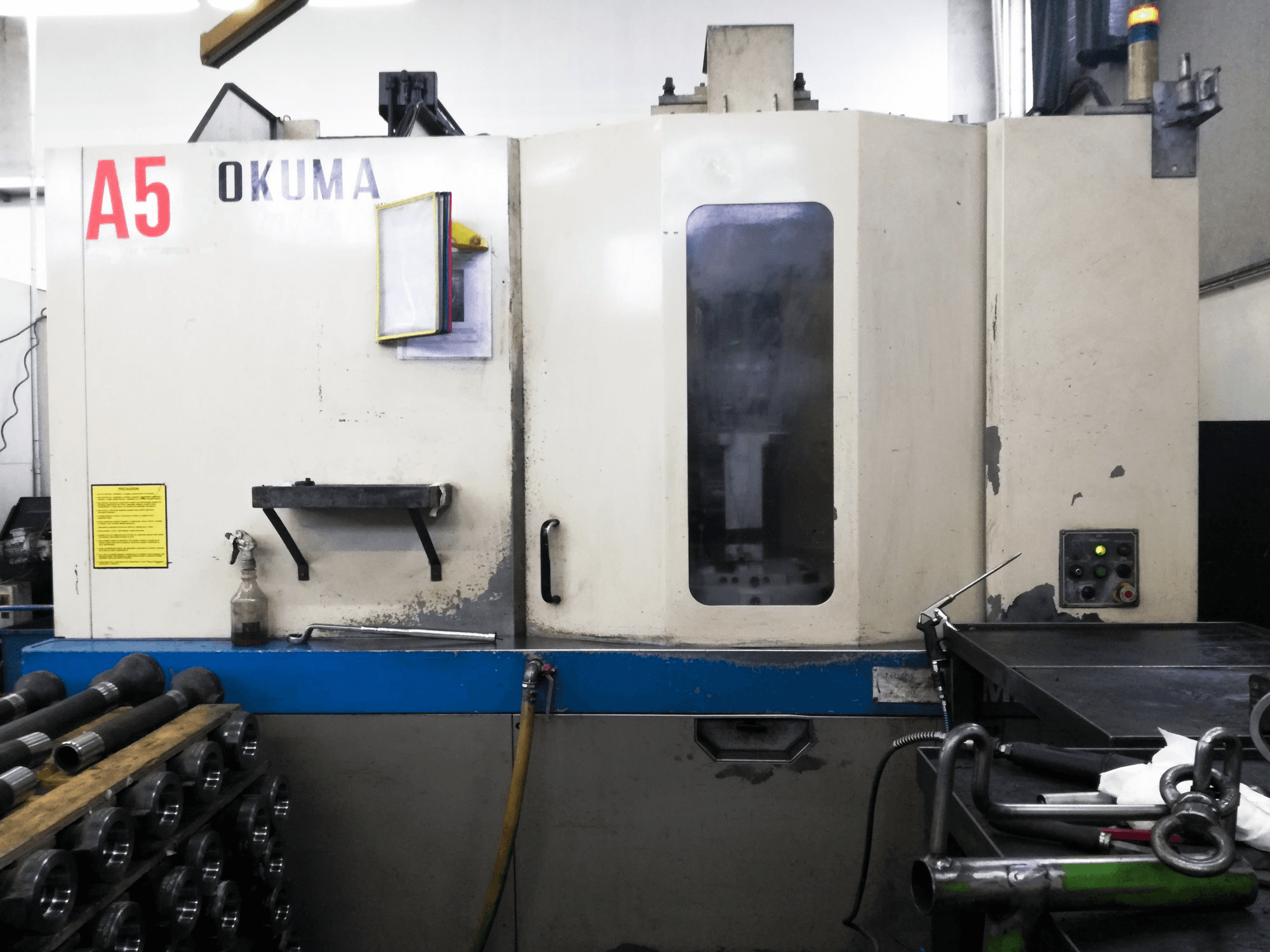 Mašīnas Okuma MA-50HA pretskats