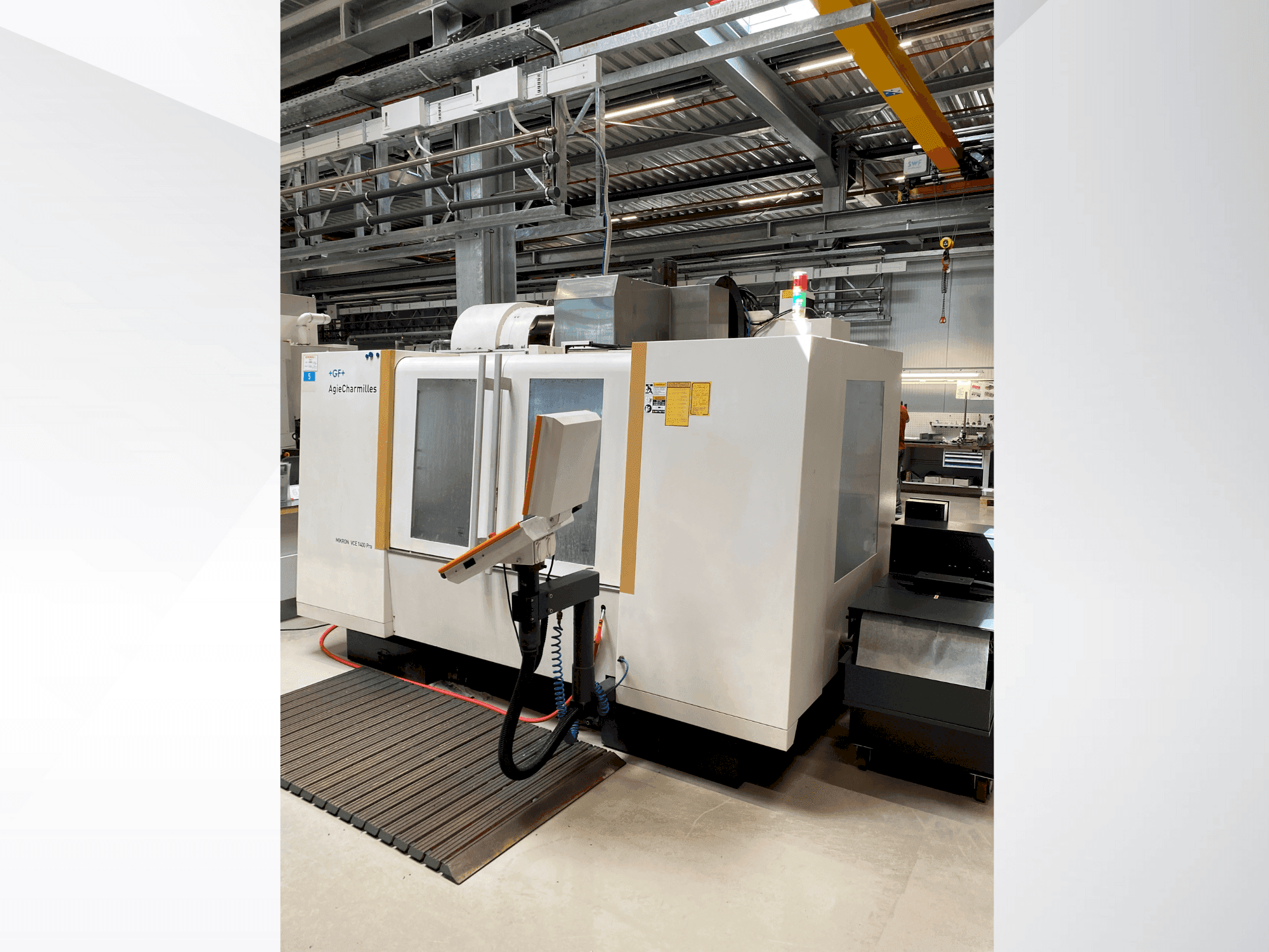 Mašīnas +GF+ AgieCharmilles MIKRON VCE 1400 PRO (2012) pretskats