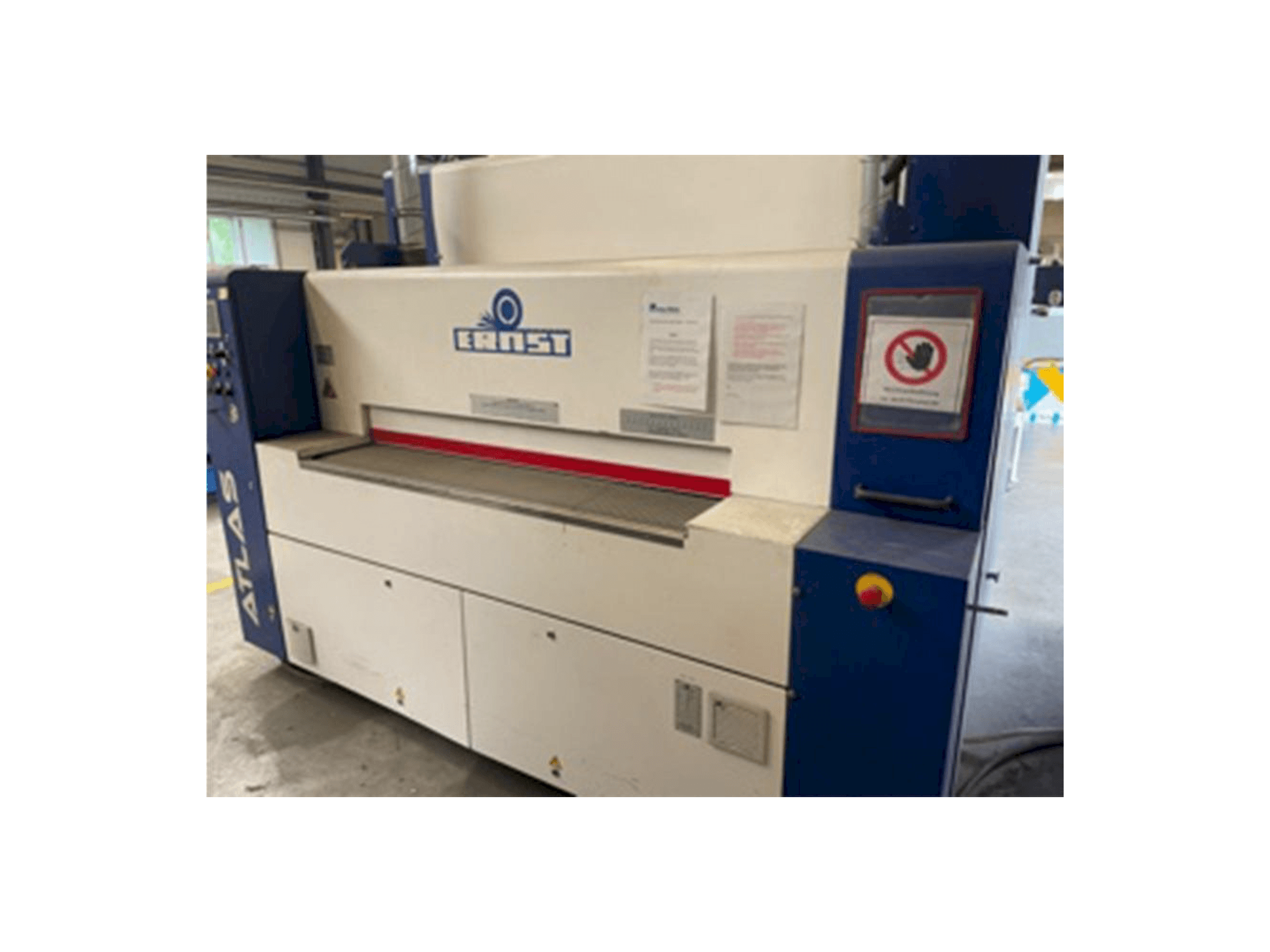 Mašīnas ERNST ATLAS ES pretskats