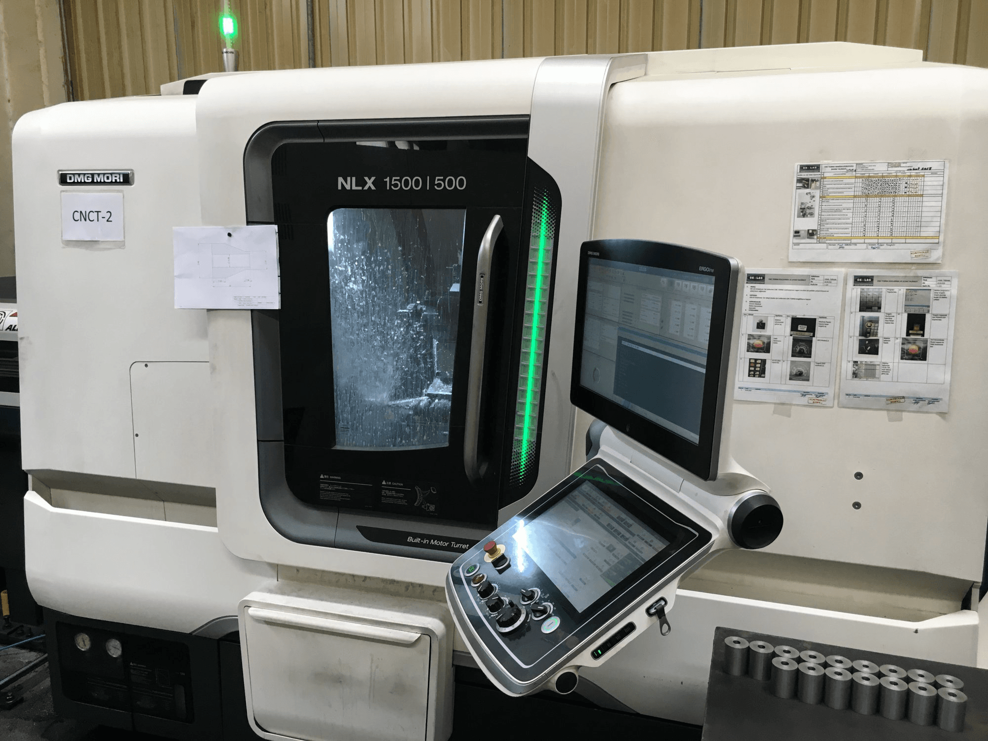 Mašīnas DMG MORI NLX 1500 SY/500 pretskats