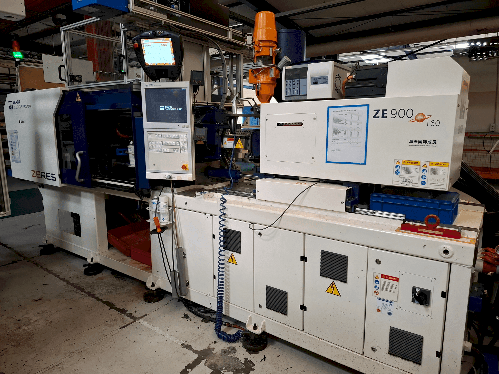 Mašīnas HAITIAN ZHAFIR Zeres 900/160 pretskats