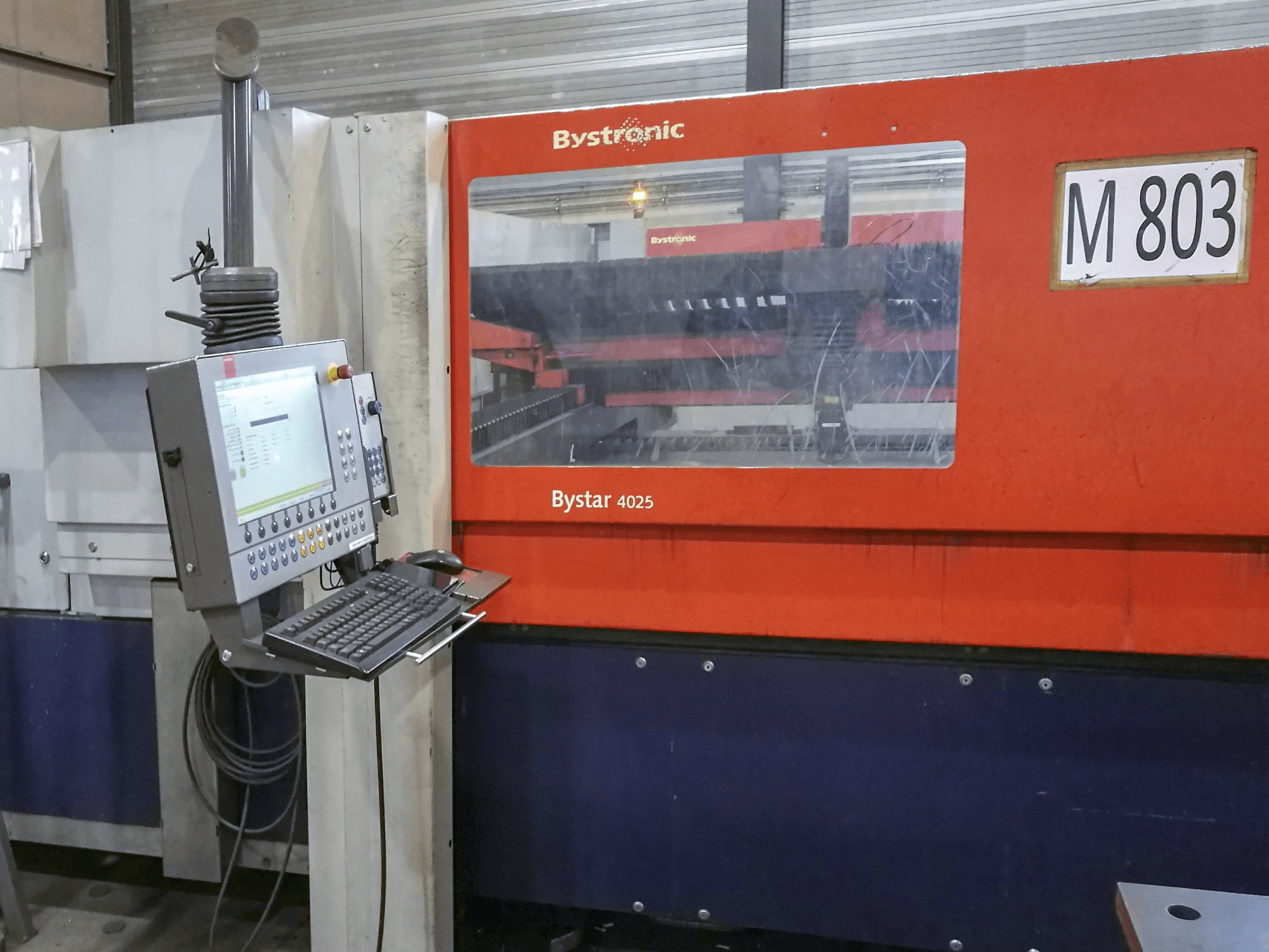 Mašīnas Bystronic Bystar 4025 NT 80 pretskats