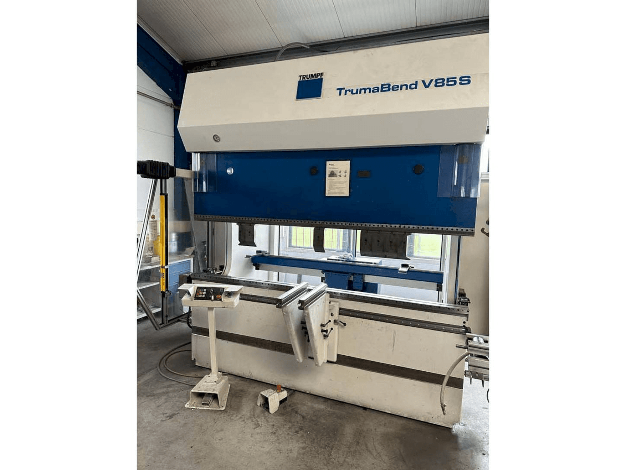 Mašīnas Trumpf TrumaBend V85S pretskats