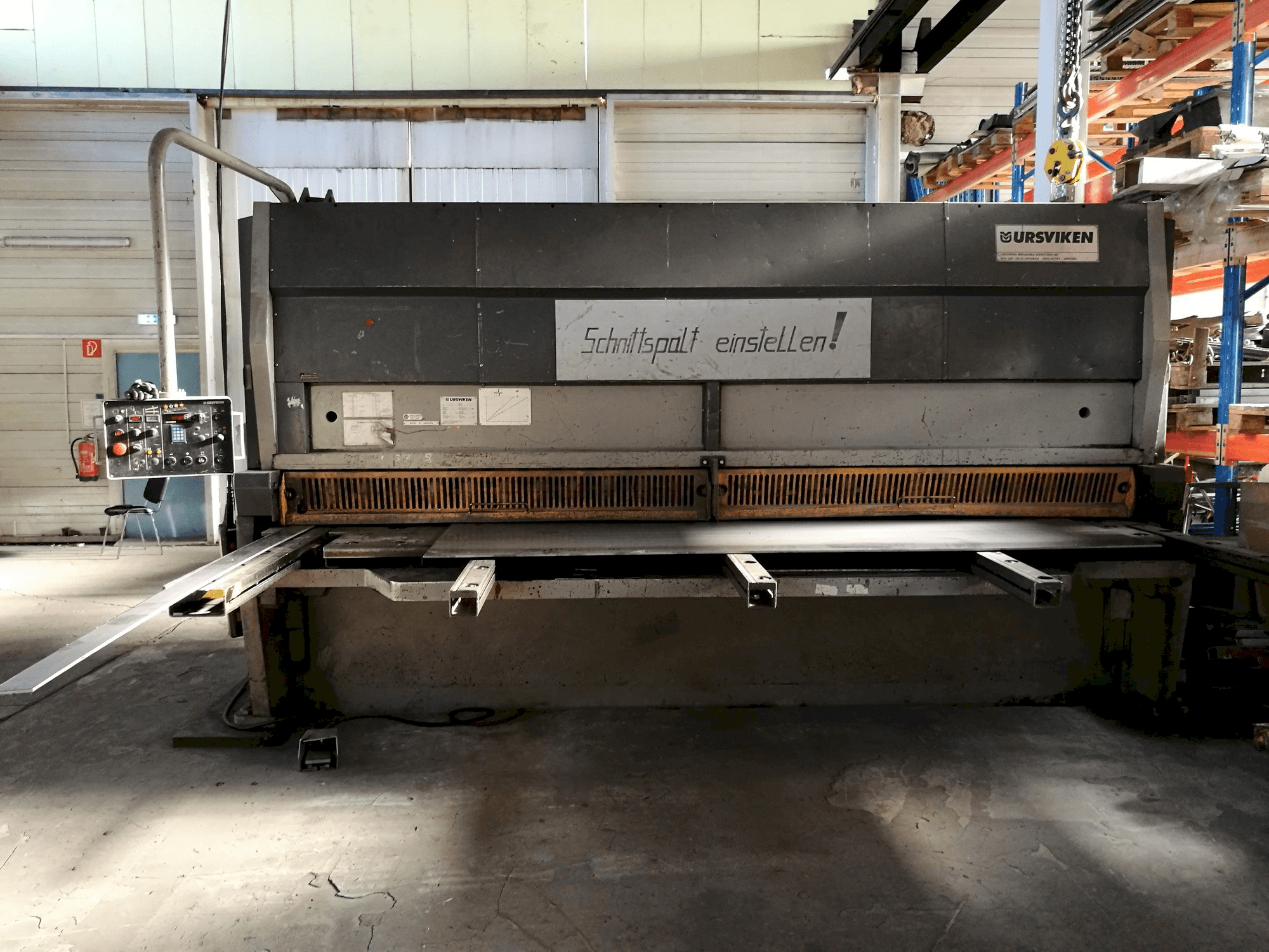 Mašīnas Ursviken GSA 640 pretskats