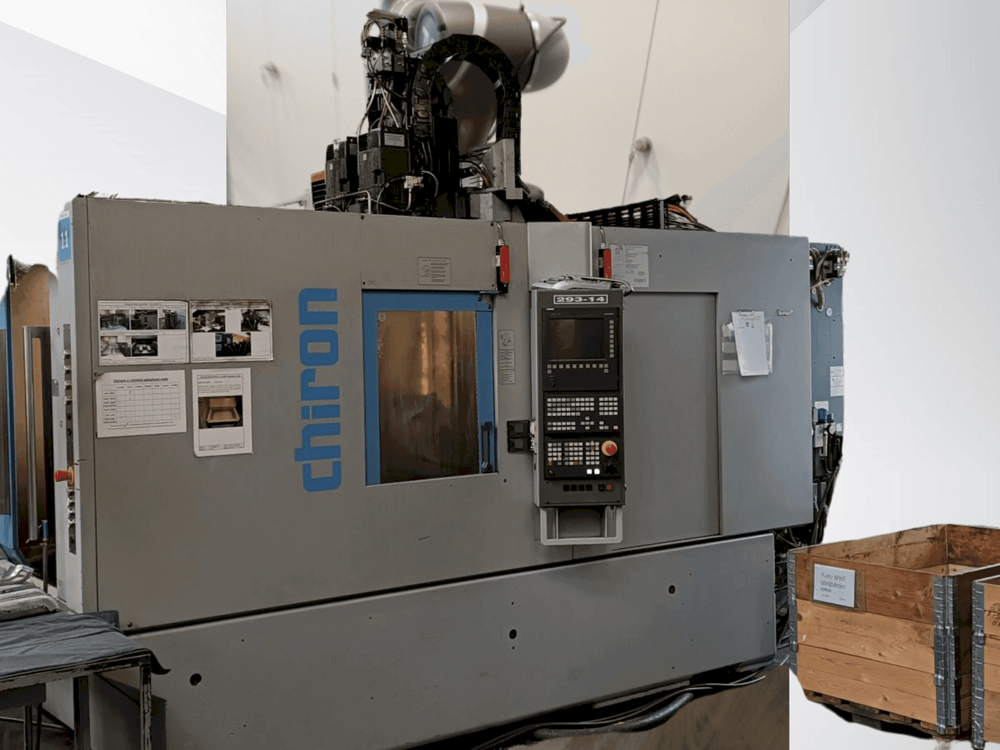 Mašīnas CHIRON DZ 15K WM pretskats