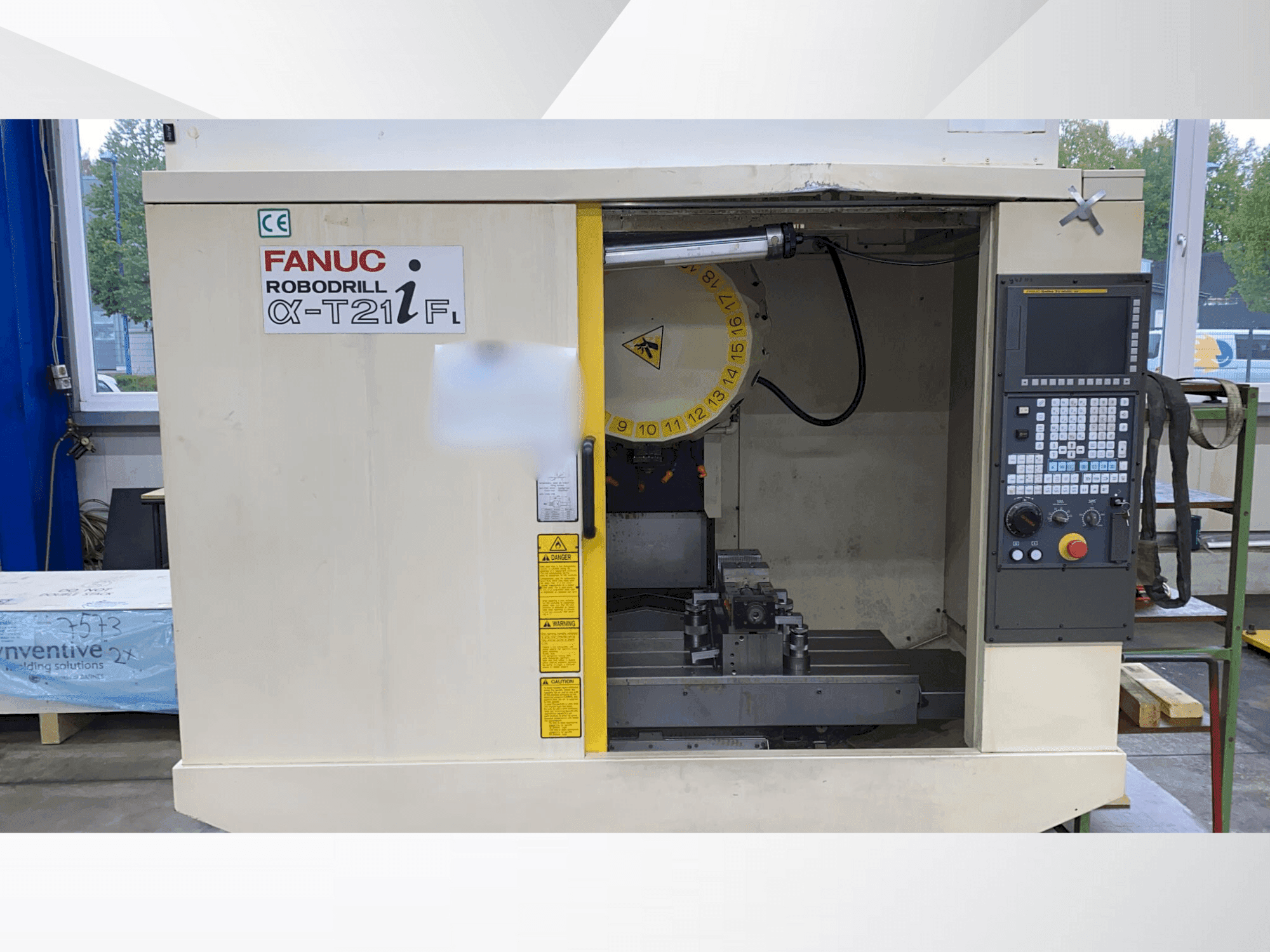 Mašīnas FANUC a-T21iFL pretskats