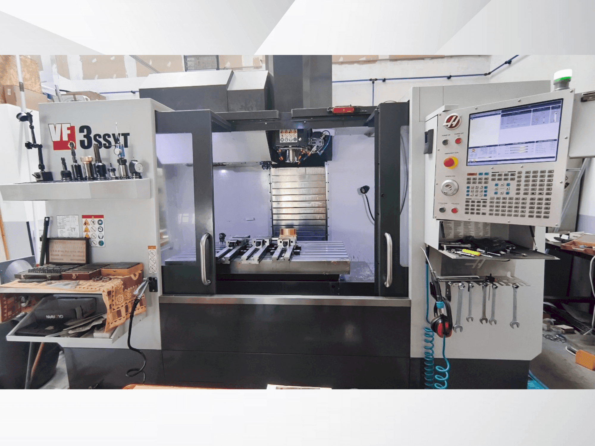 Mašīnas HAAS VF-3SSYT with HRT 210 4X pretskats