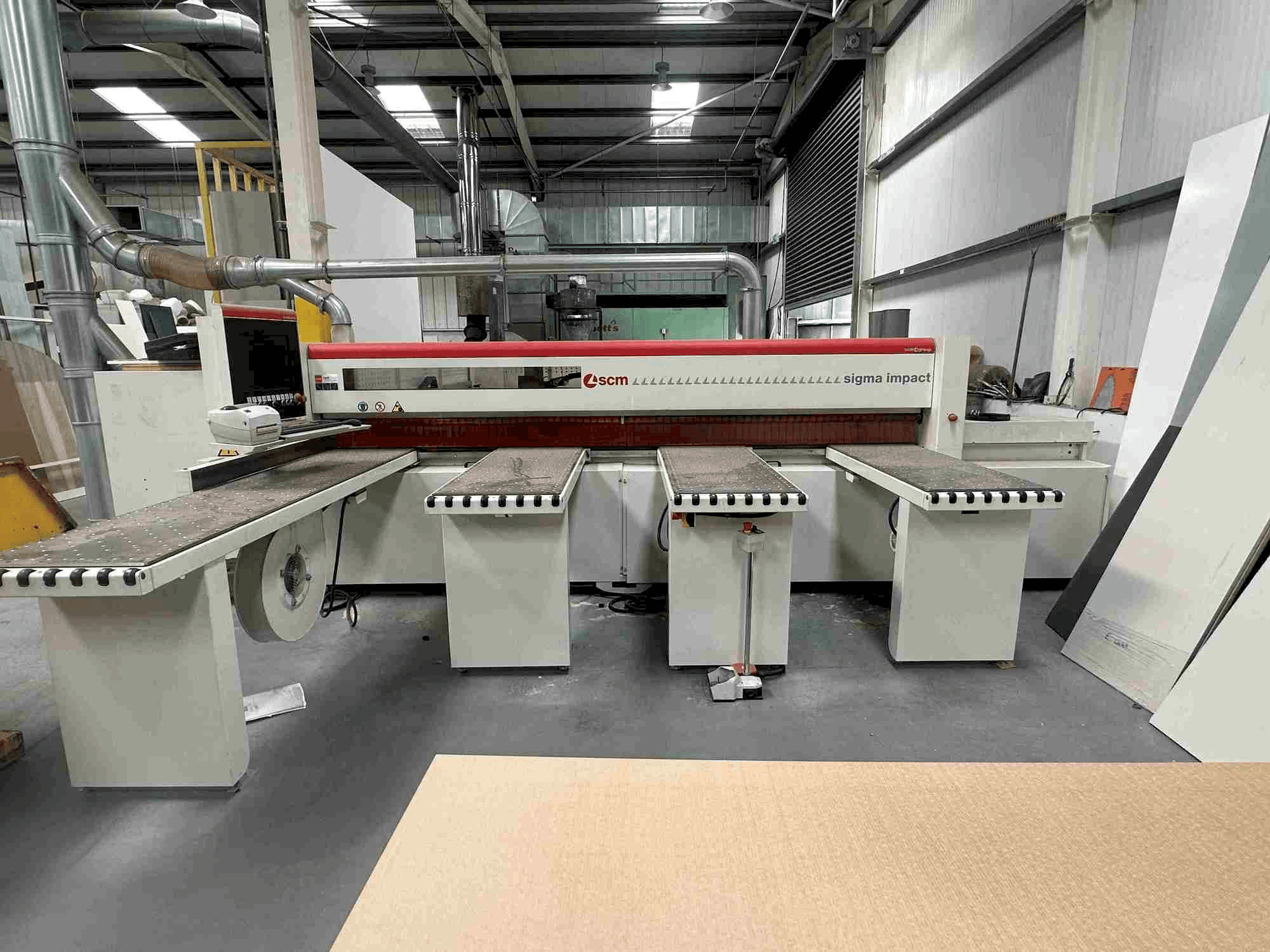 Mašīnas SCM Sigma Impact 90 pretskats