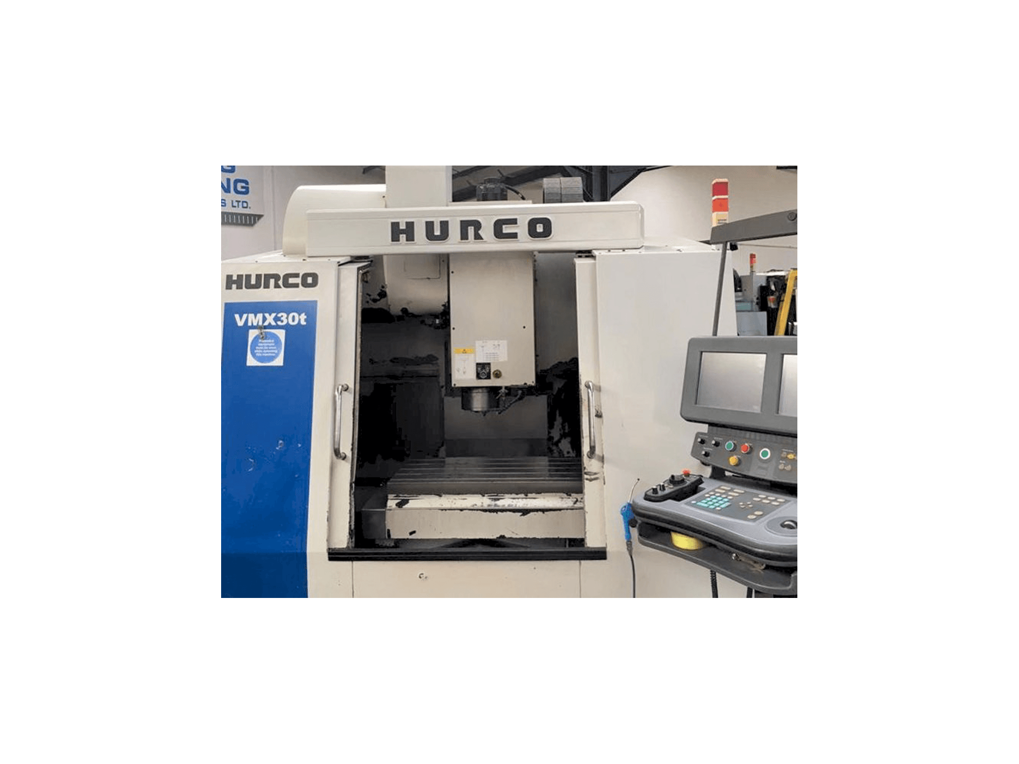 Mašīnas Hurco VMX 30T pretskats
