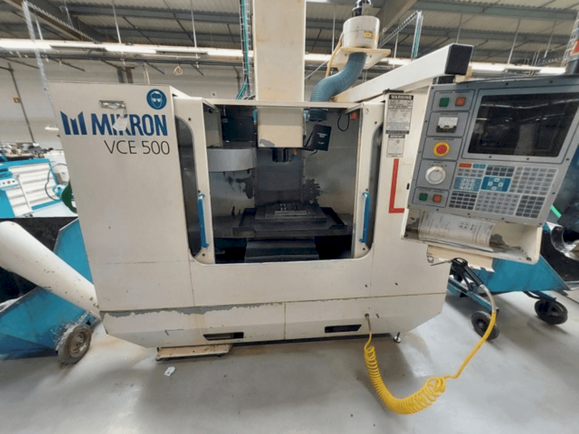 Mašīnas HAAS MIKRON VCE 500 pretskats