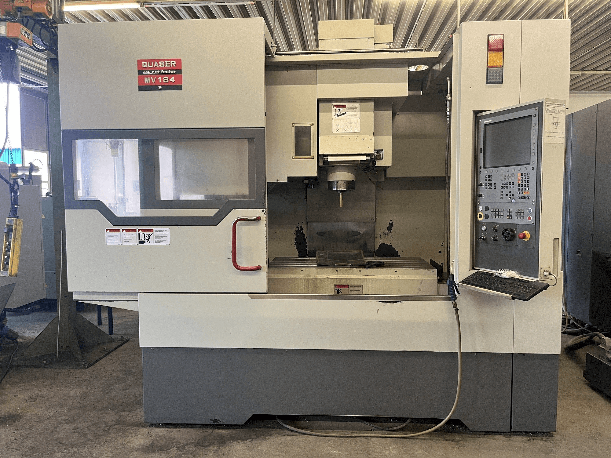 Mašīnas Quaser MV 184E pretskats