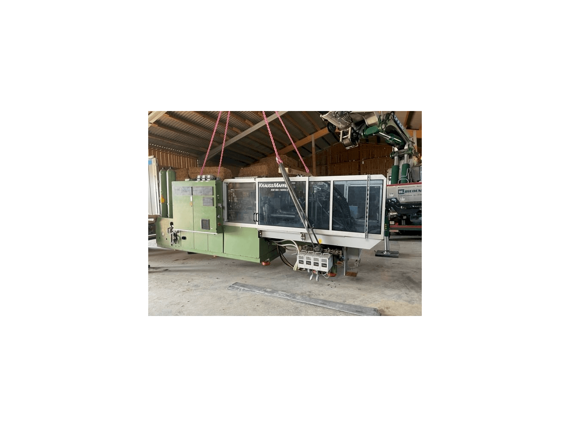 Mašīnas Krauss Maffei KW180 C3 hybrid pretskats