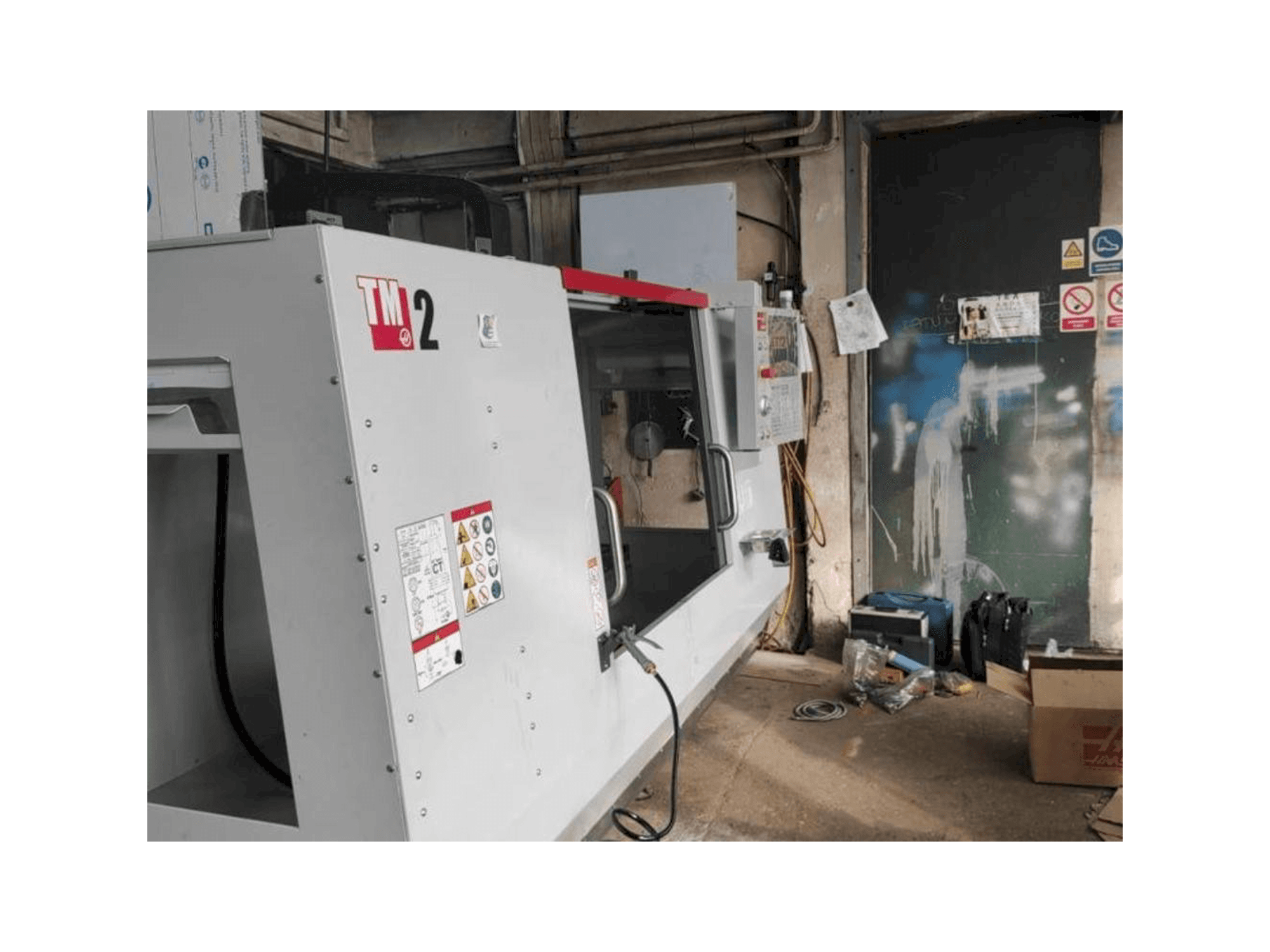 Mašīnas HAAS TM 2 pretskats