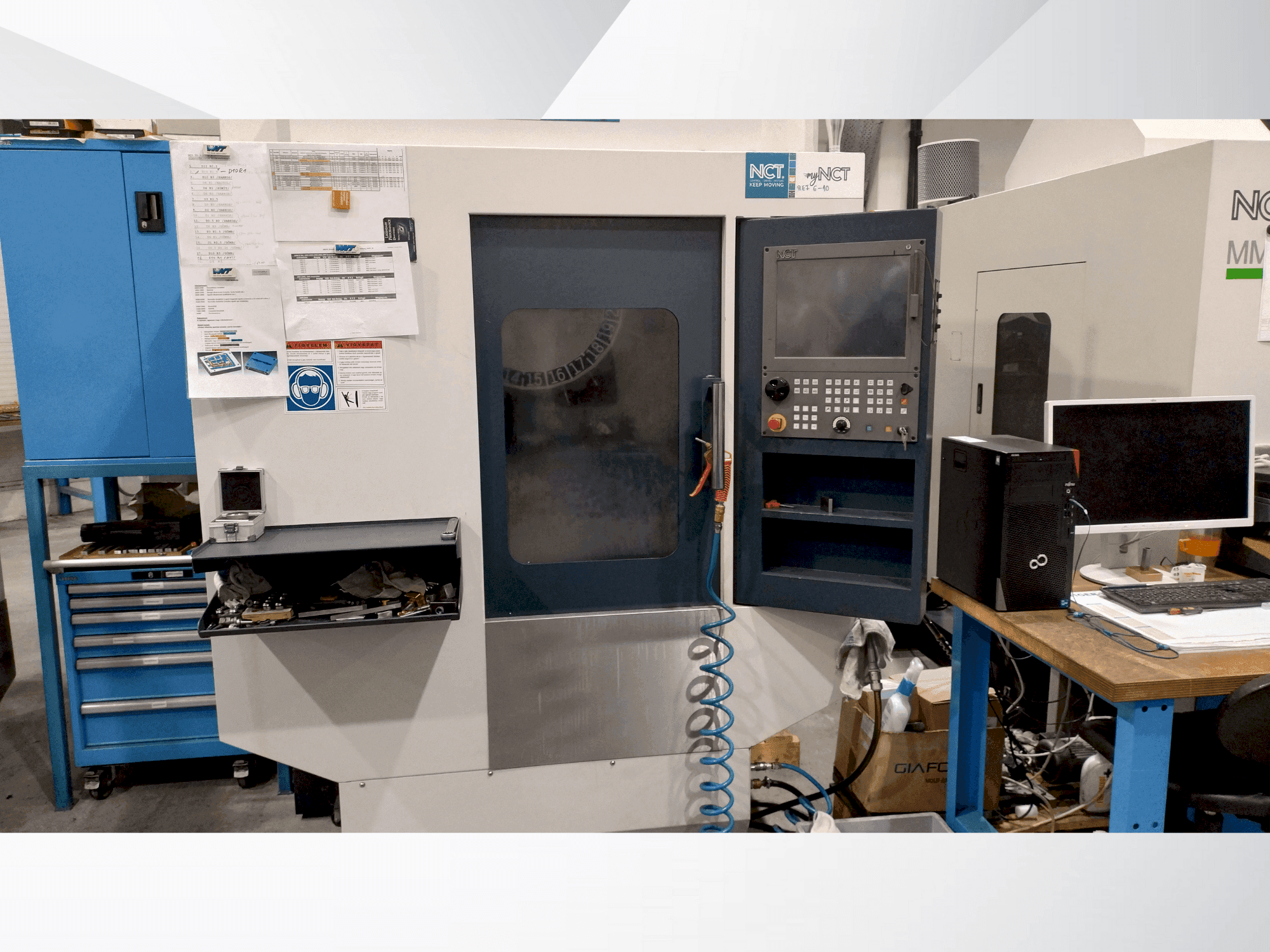 Mašīnas NCT VD-510S pretskats