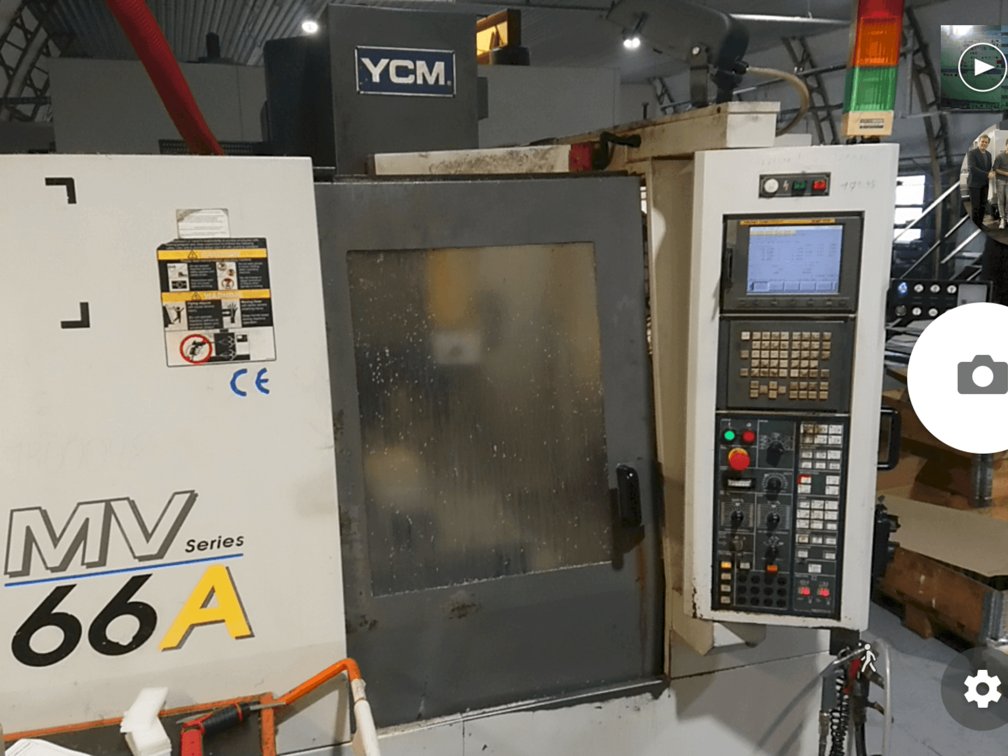 Mašīnas YCM MV66A pretskats