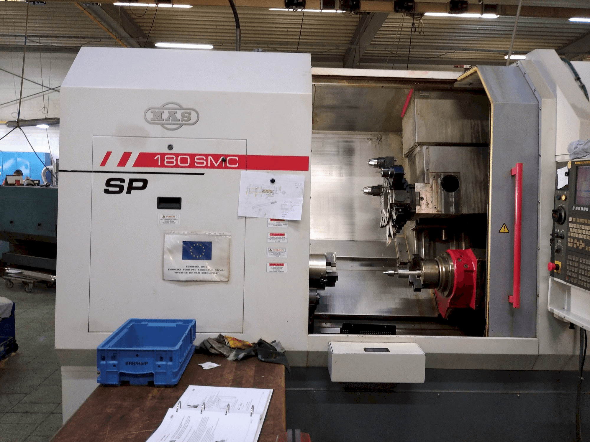 Mašīnas KOVOSVIT MAS SP 180 SMC pretskats