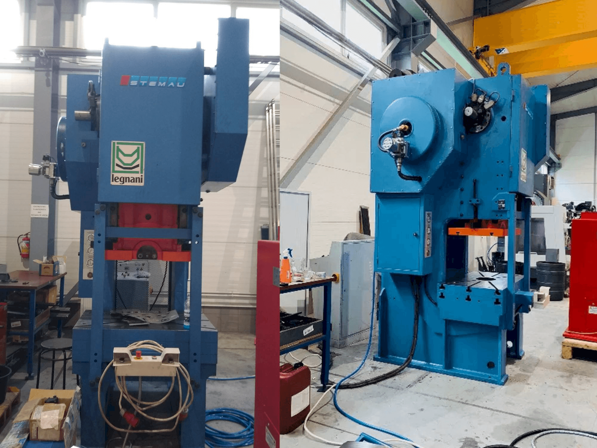 Mašīnas LEGNANI FACS 160R pretskats