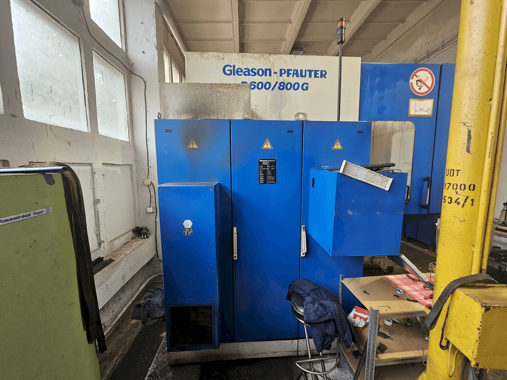 Mašīnas Gleason PFAUTER P600/800 G pretskats