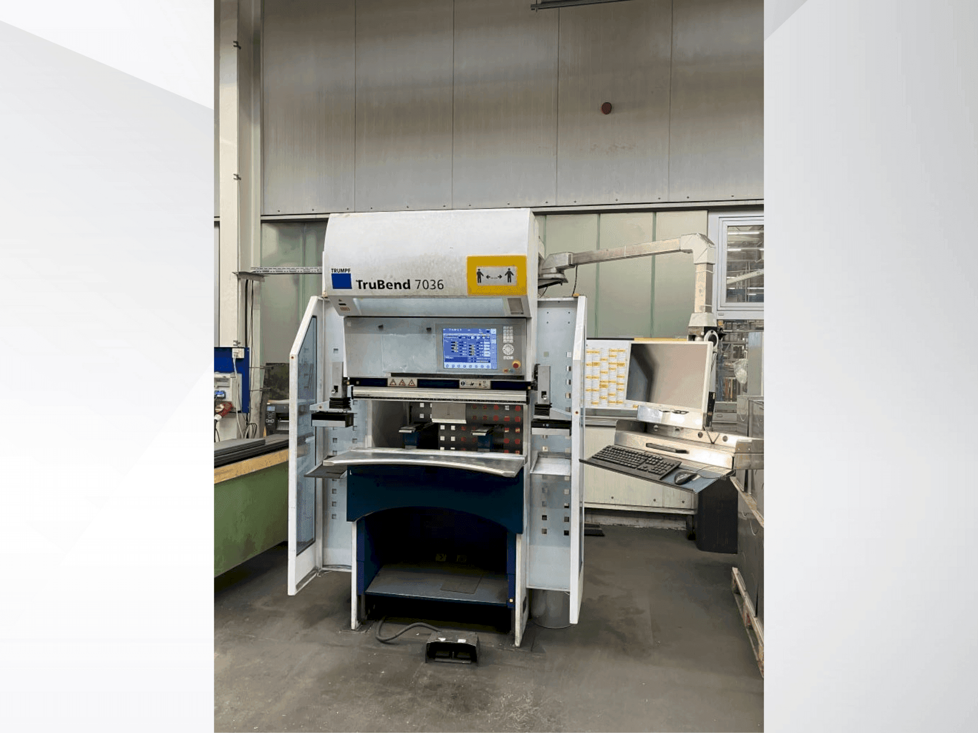 Mašīnas TRUMPF TruBend 7036 pretskats