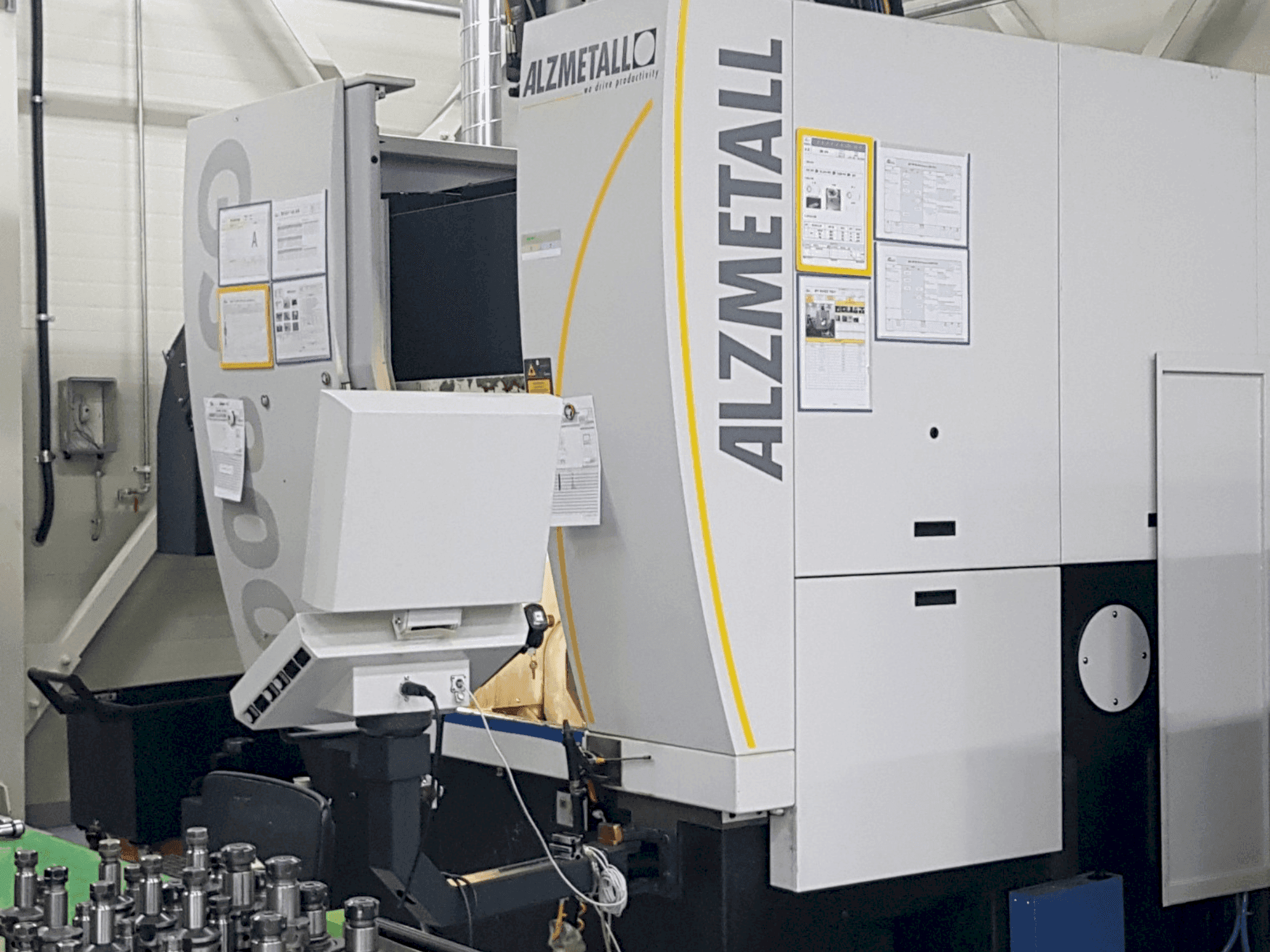 Mašīnas Alzmetall GS800/5-T pretskats