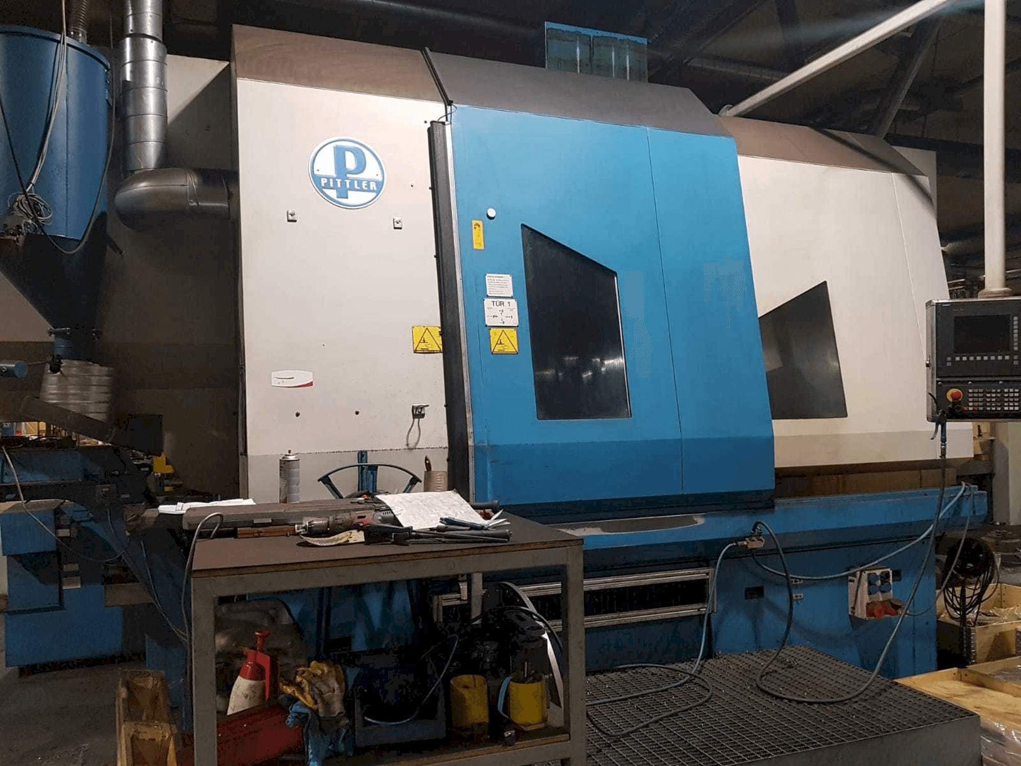 Mašīnas Pittler PV 1000 pretskats