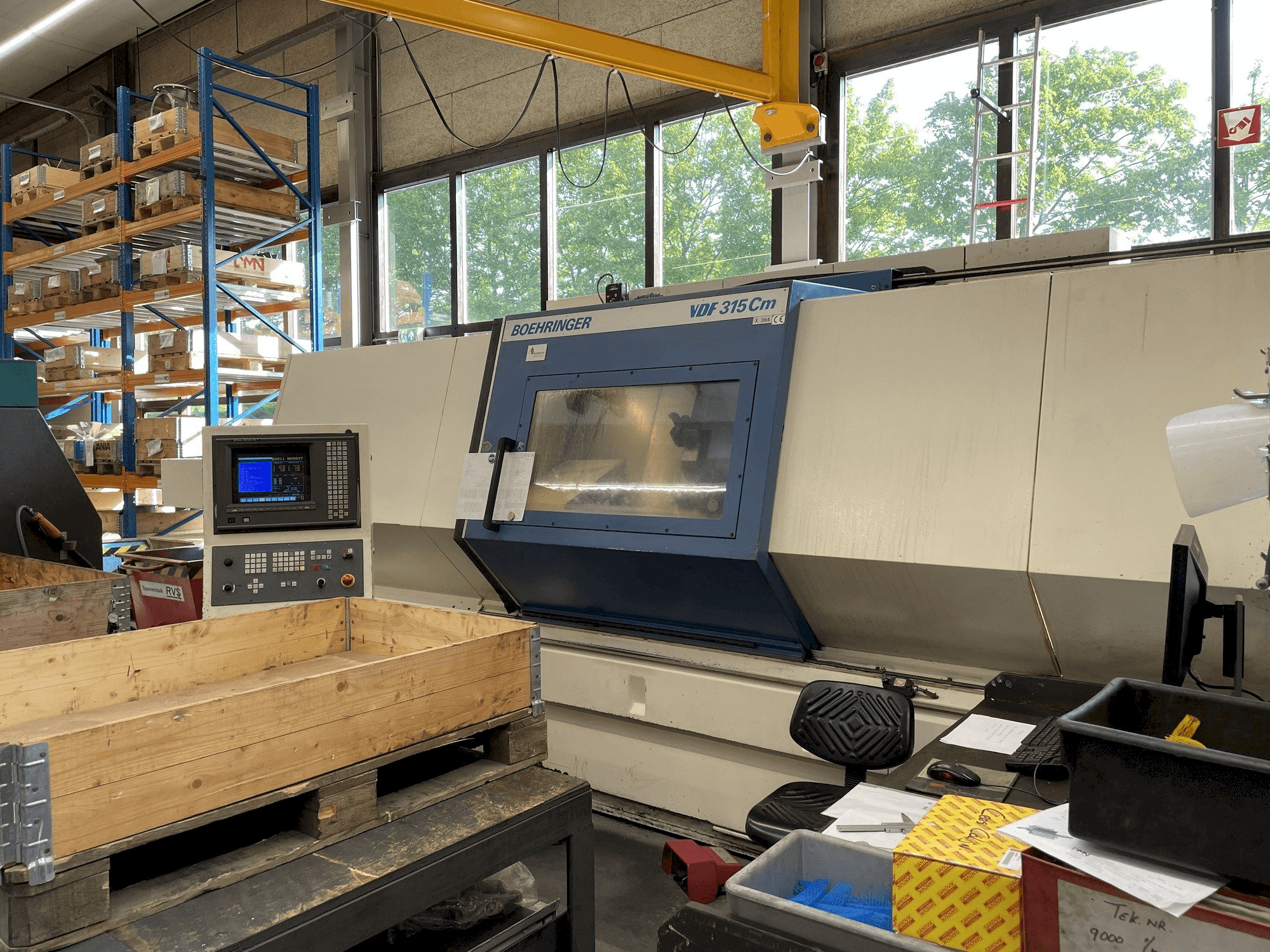 Mašīnas BOEHRINGER VDF 315 CM pretskats