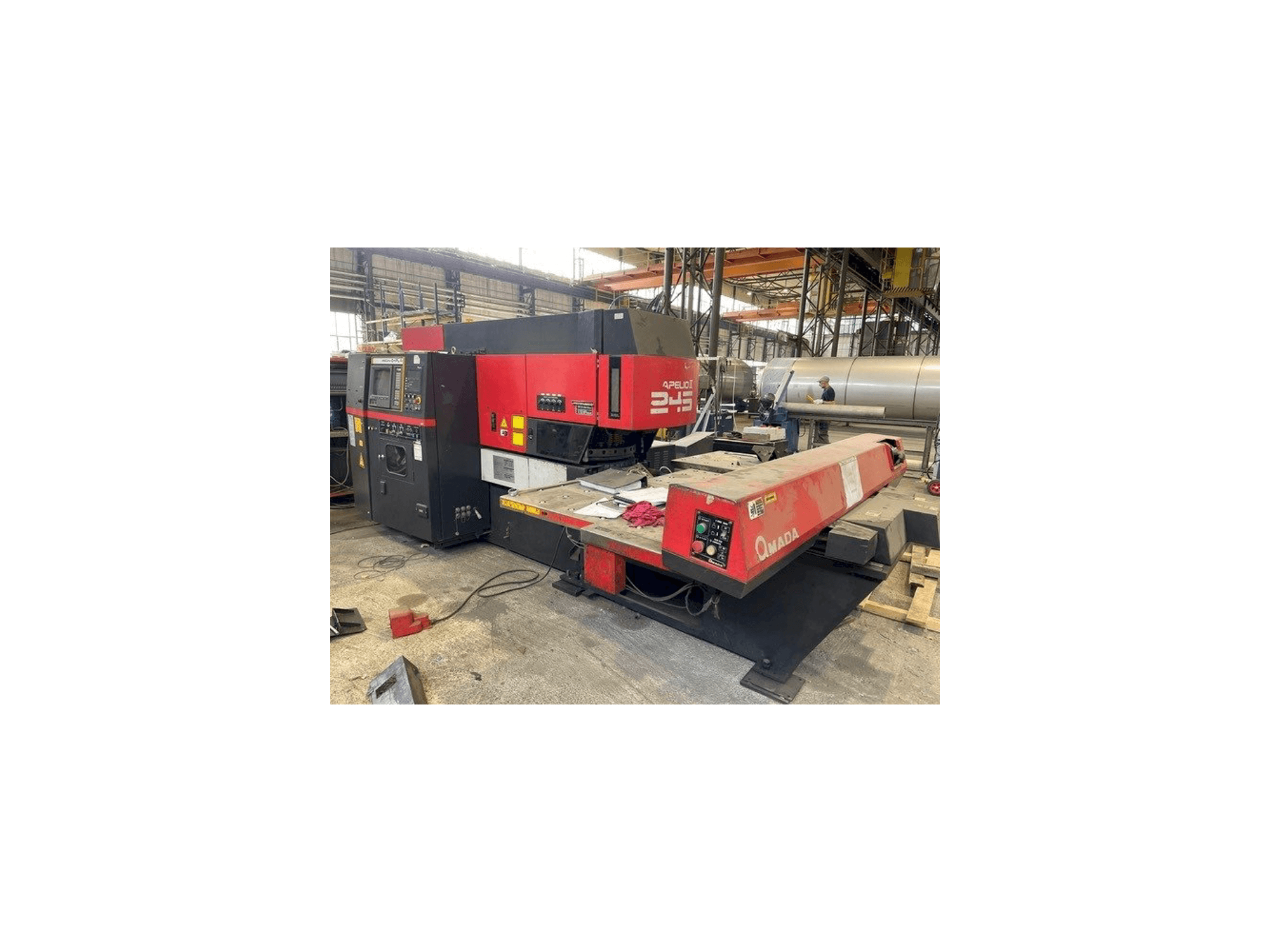 Mašīnas AMADA Apelio II 245 pretskats