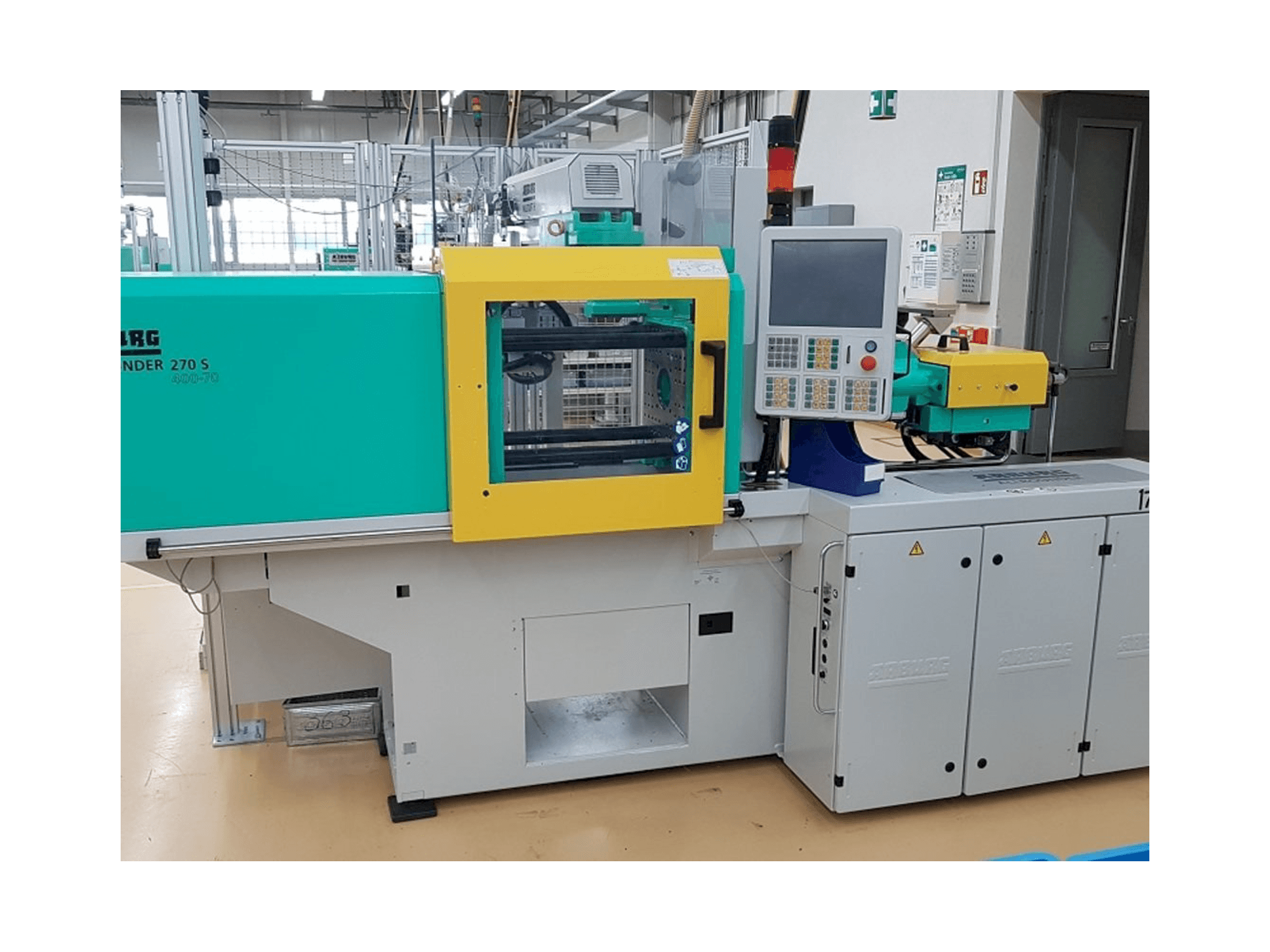 Mašīnas Arburg SGM 270 S 400-70 pretskats