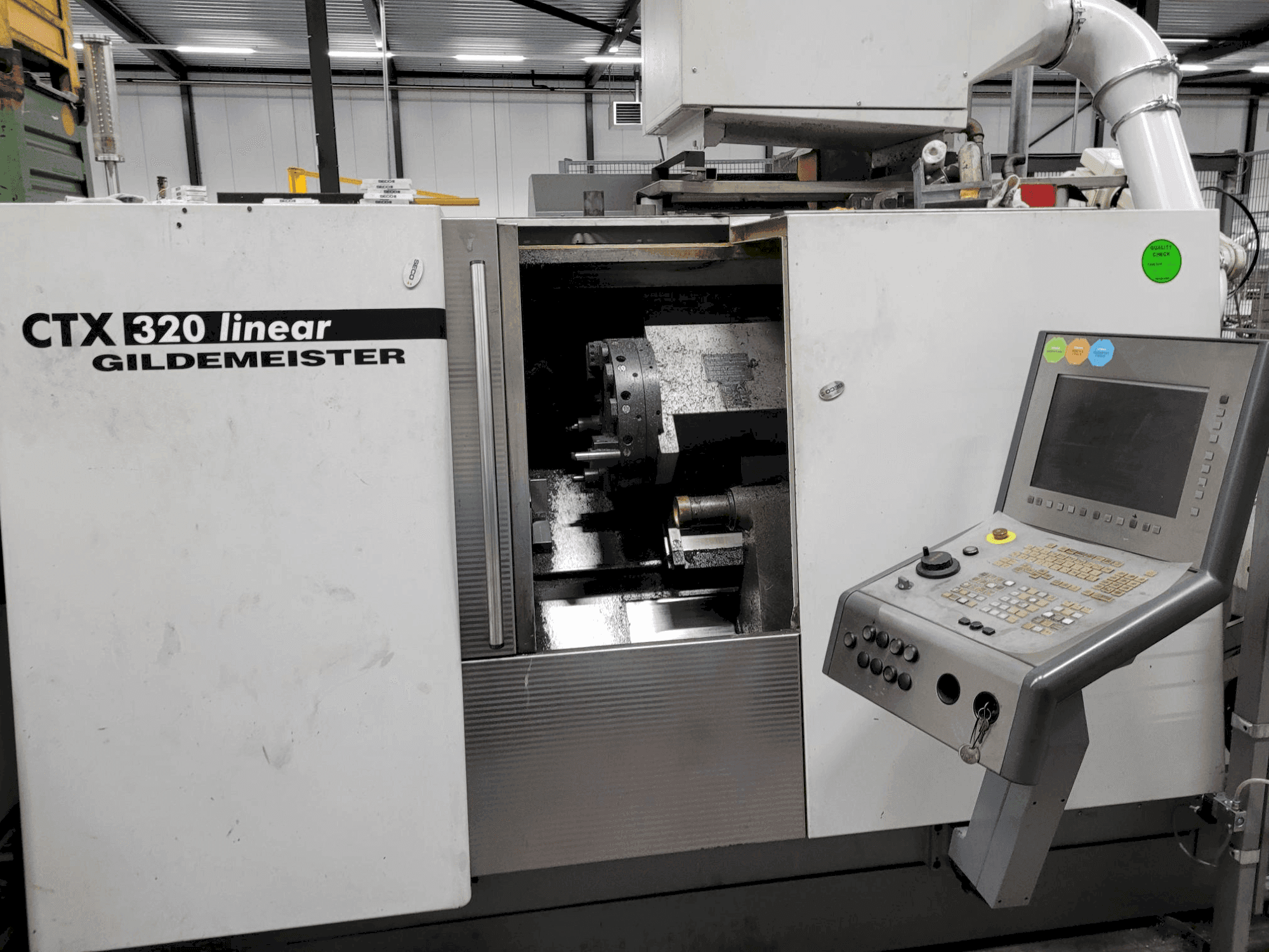 Mašīnas DMG Gildemeister CTX 320 linear pretskats
