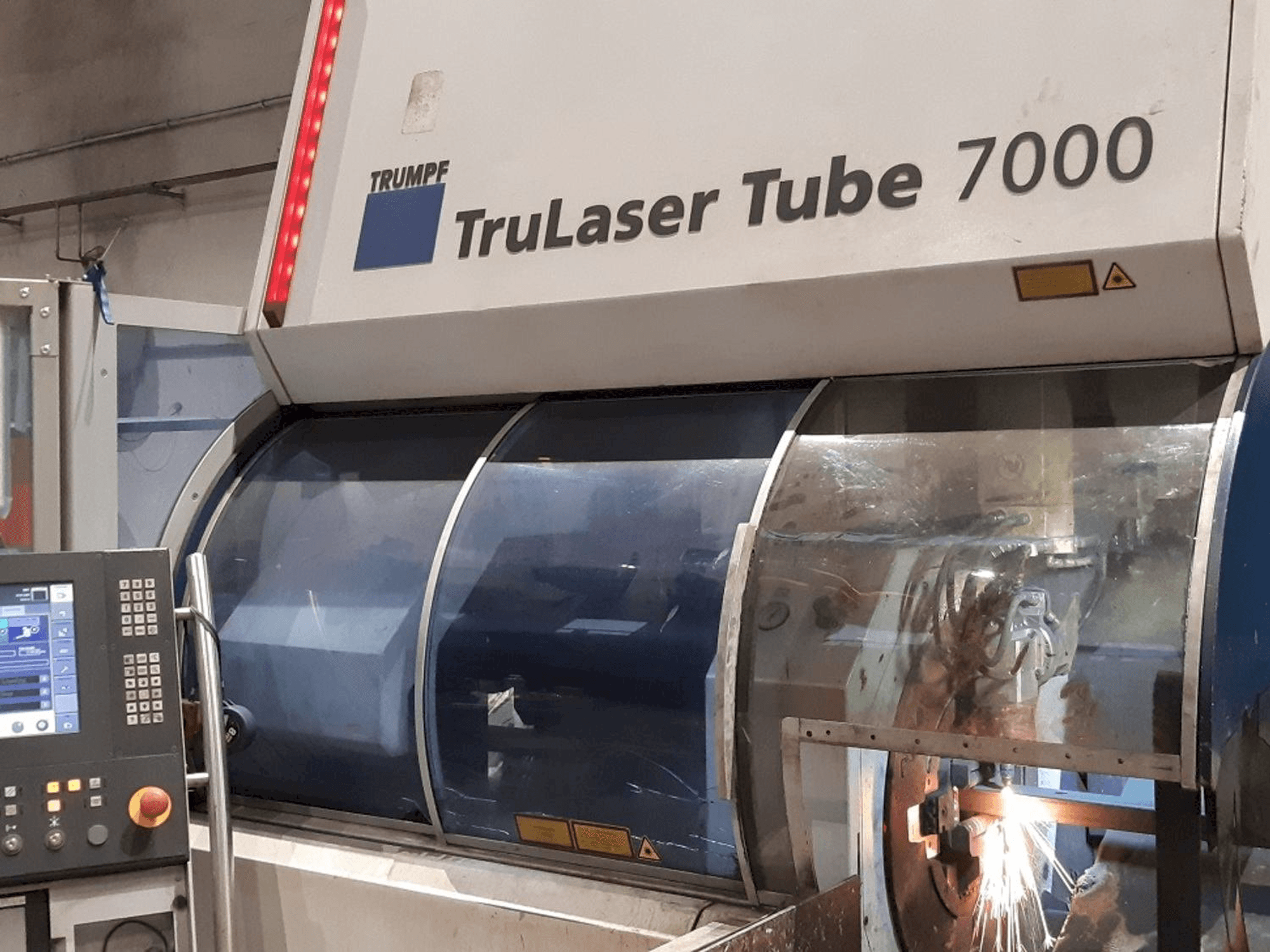 Mašīnas Trumpf TruLaser Tube 7000 pretskats