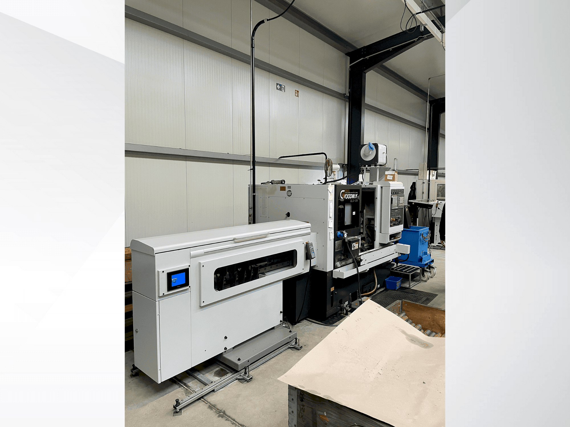 Mašīnas Goodway GLS-150 pretskats