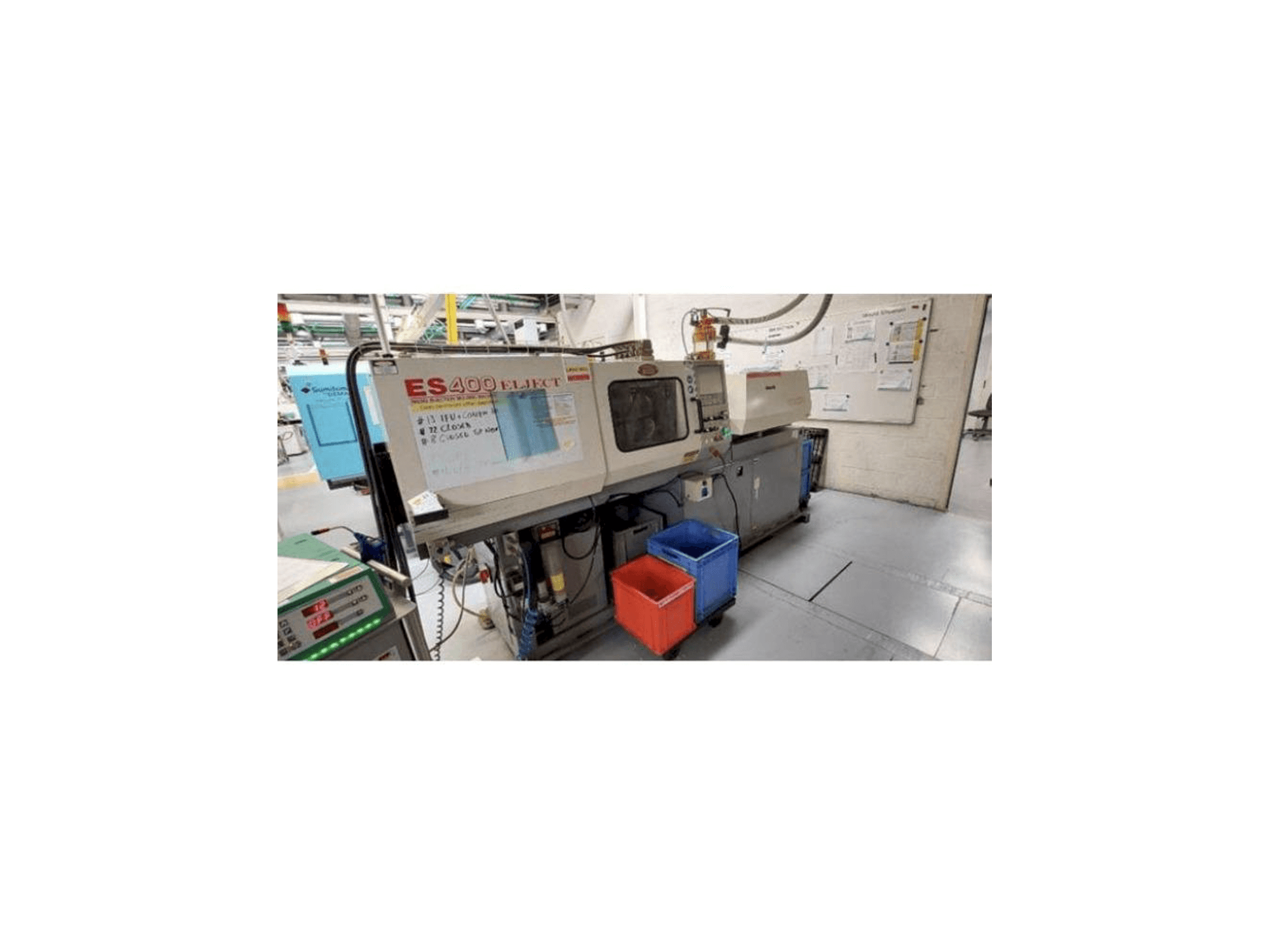 Mašīnas Nissei ES400 pretskats