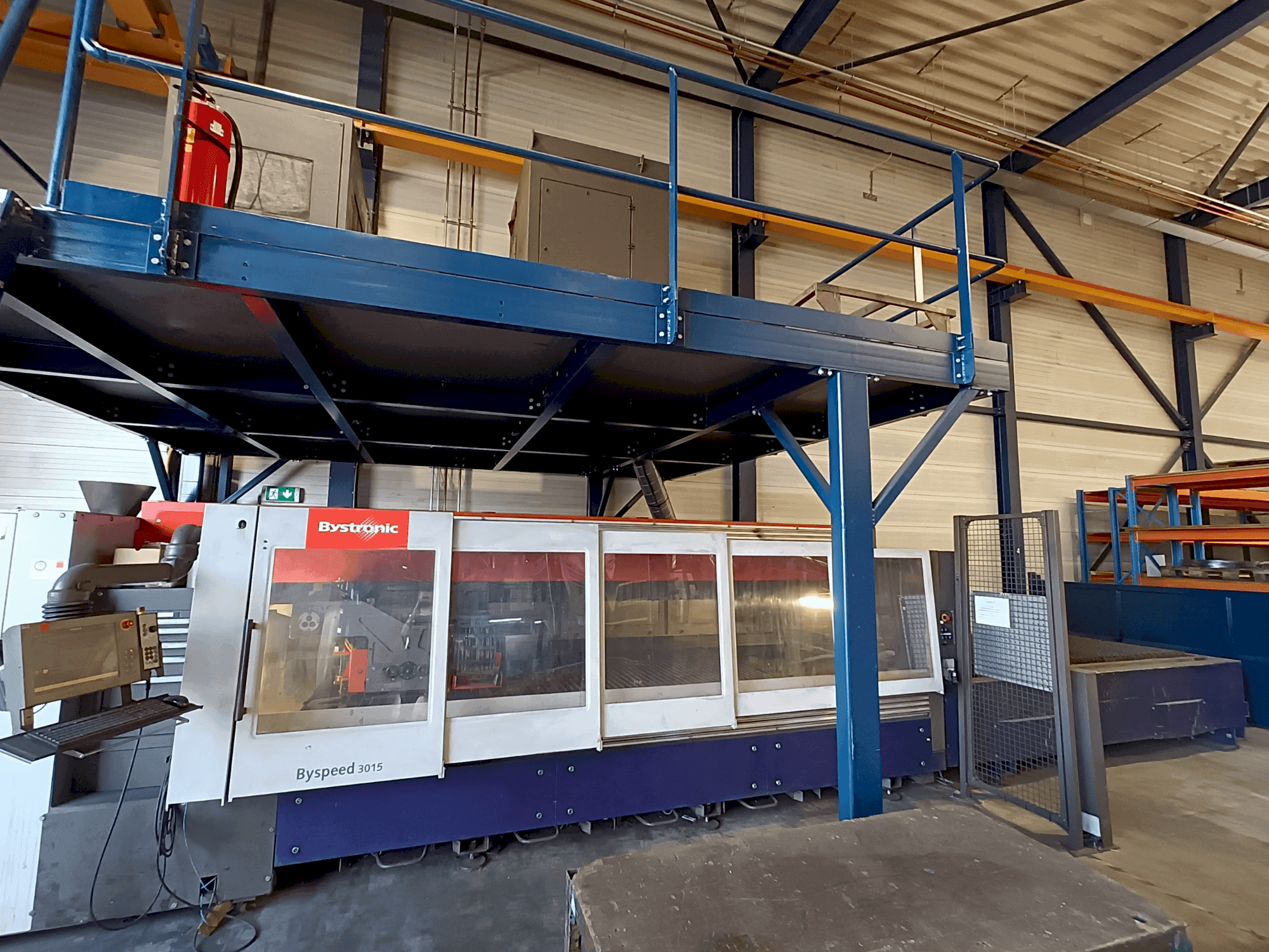 Mašīnas Bystronic BySpeed 3015 pretskats