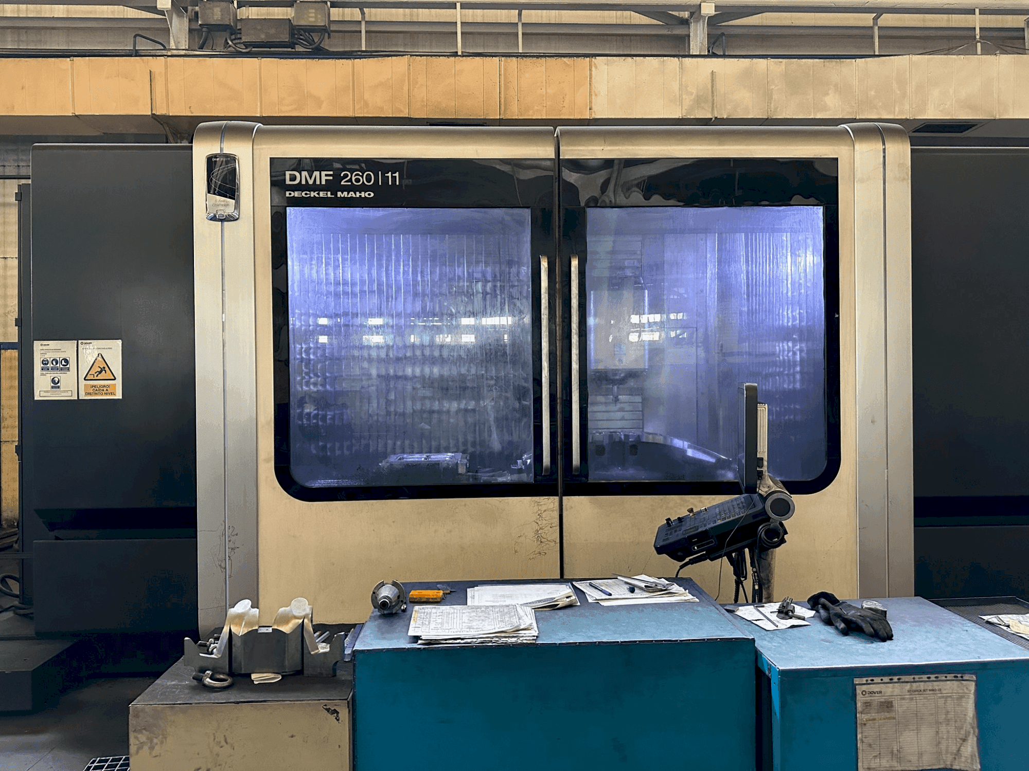 Mašīnas DMG MORI DMF 260-11 (2014) pretskats